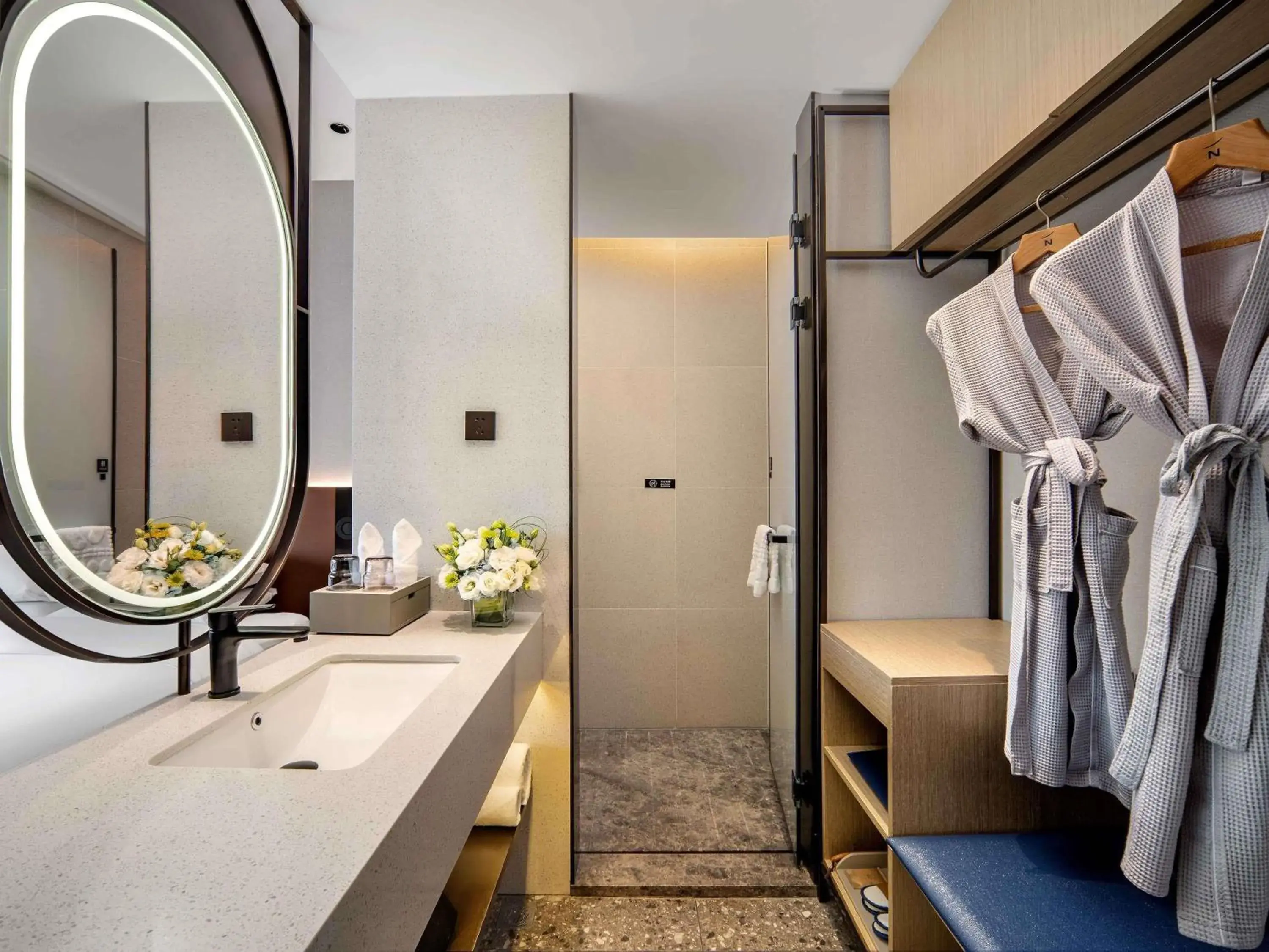 Superior Twin Room in Novotel Nantong Center Superior Twin Room in Novotel Nantong Center