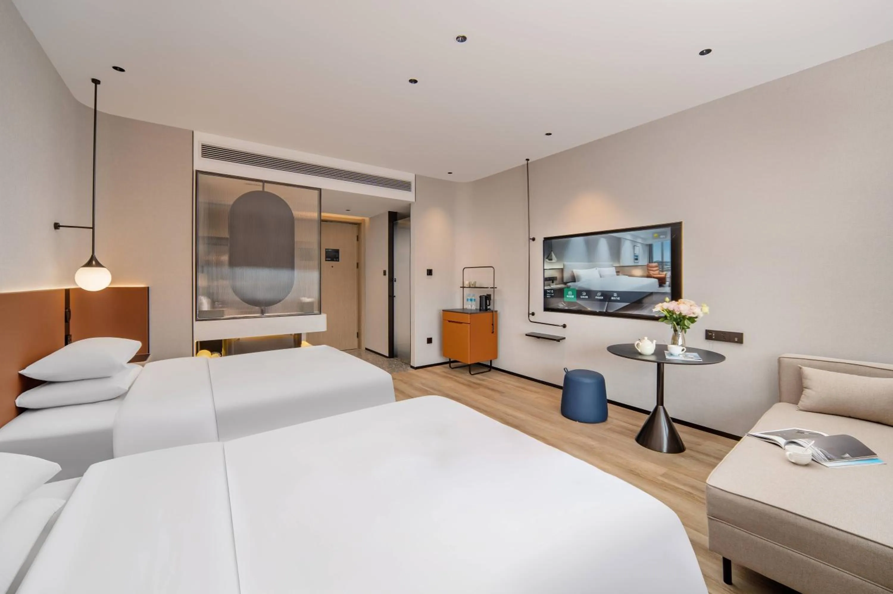 Bed in Novotel Nantong Center