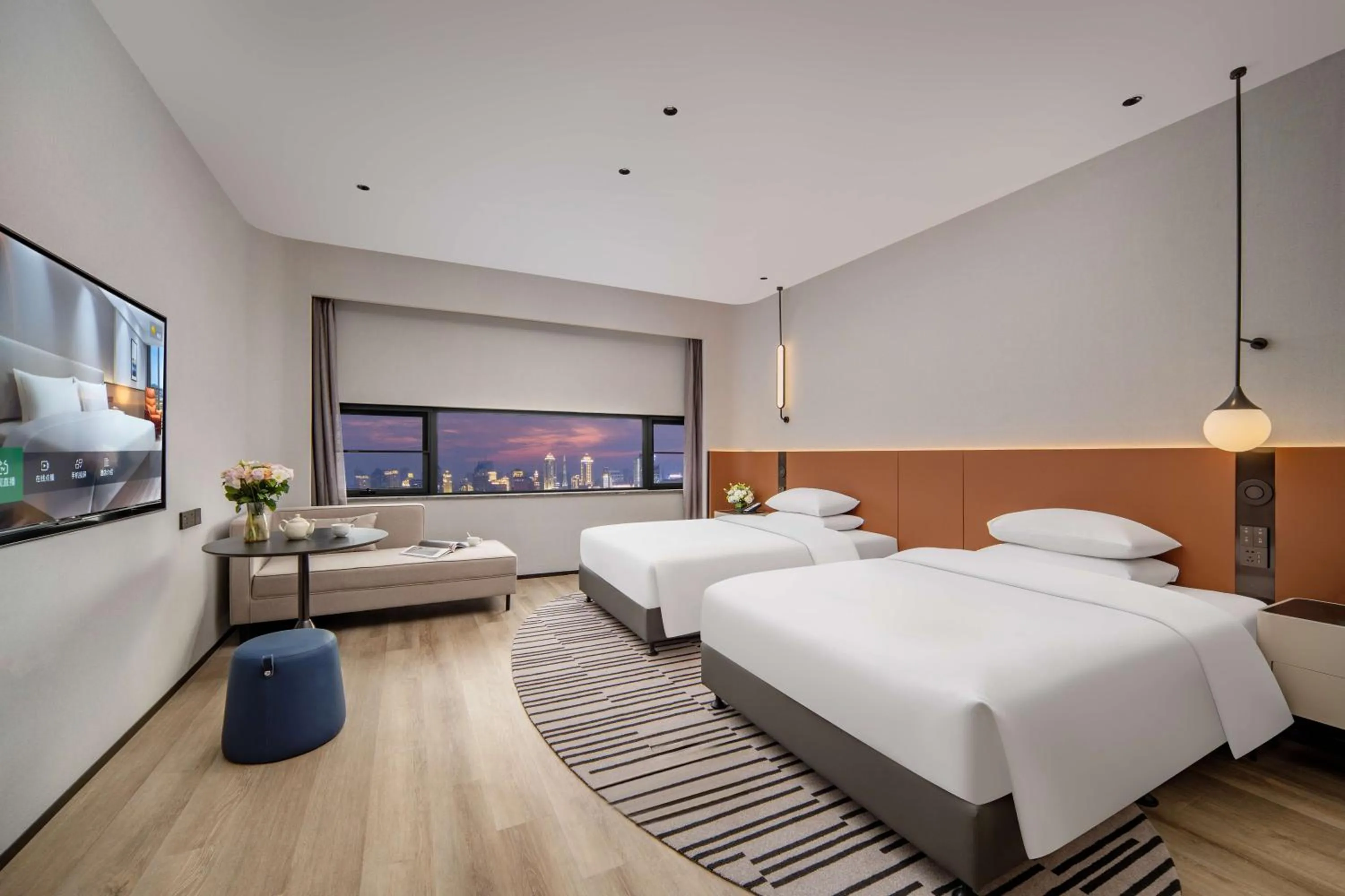 Bed in Novotel Nantong Center