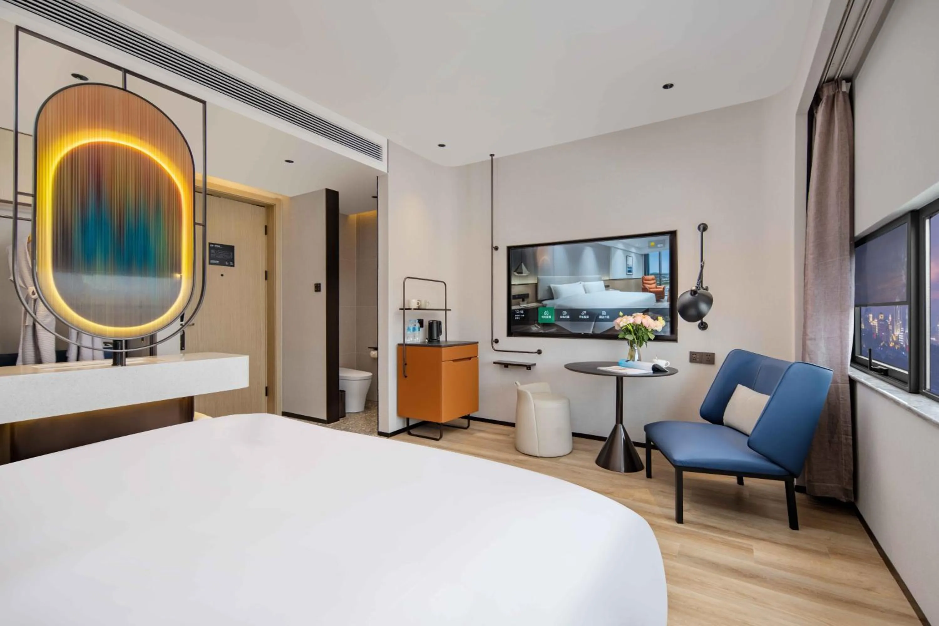 Bed in Novotel Nantong Center