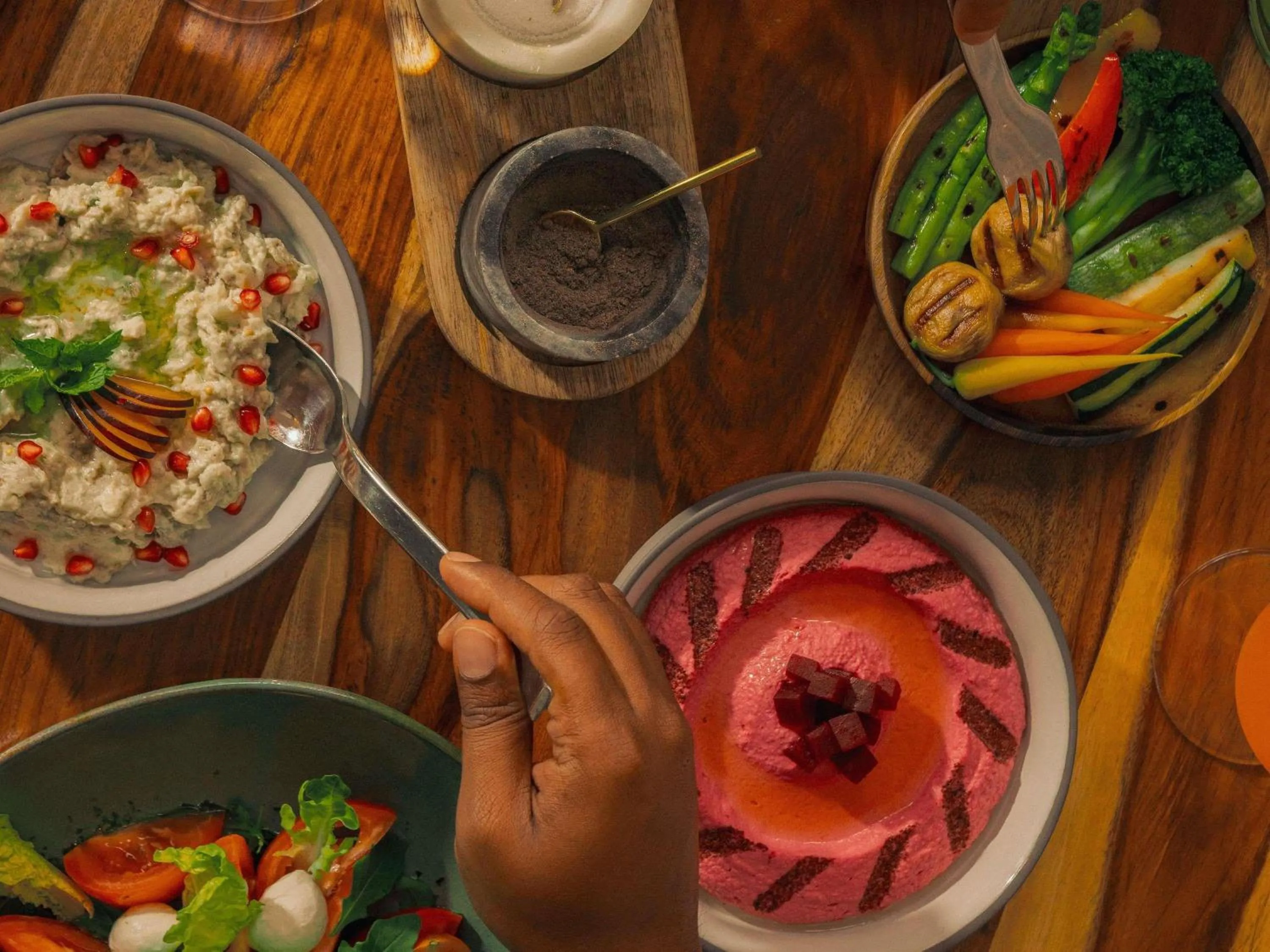 Restaurant/places to eat in Mövenpick Hotel & Apartments Ghala Muscat