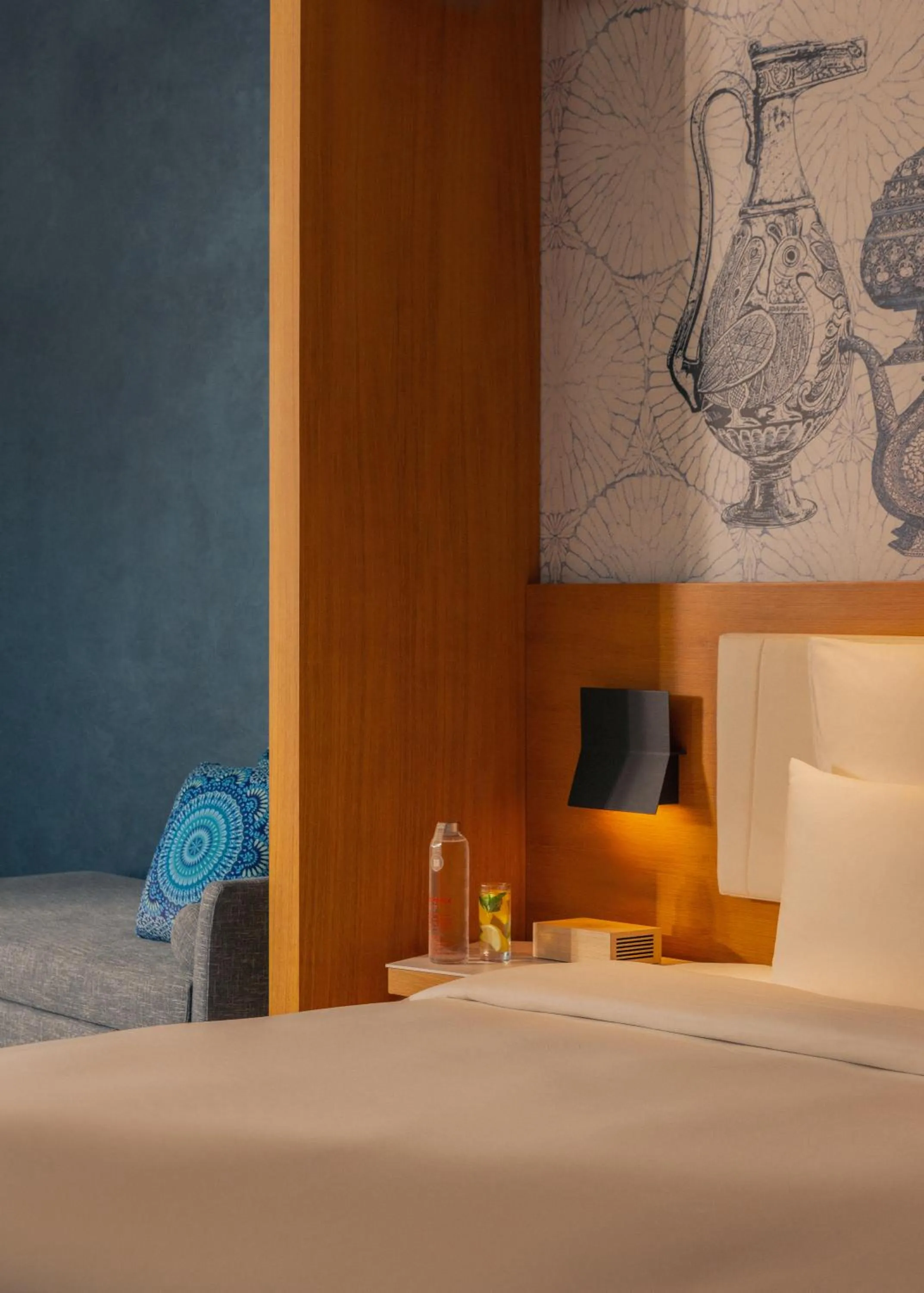 Bedroom, Bed in Mövenpick Hotel & Apartments Ghala Muscat