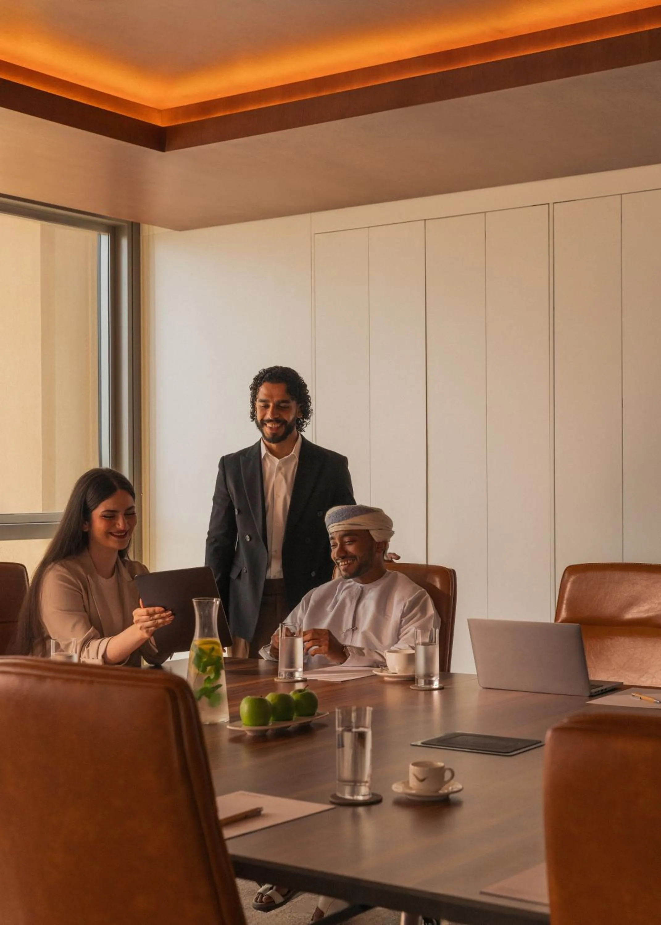 Meeting/conference room in Mövenpick Hotel & Apartments Ghala Muscat