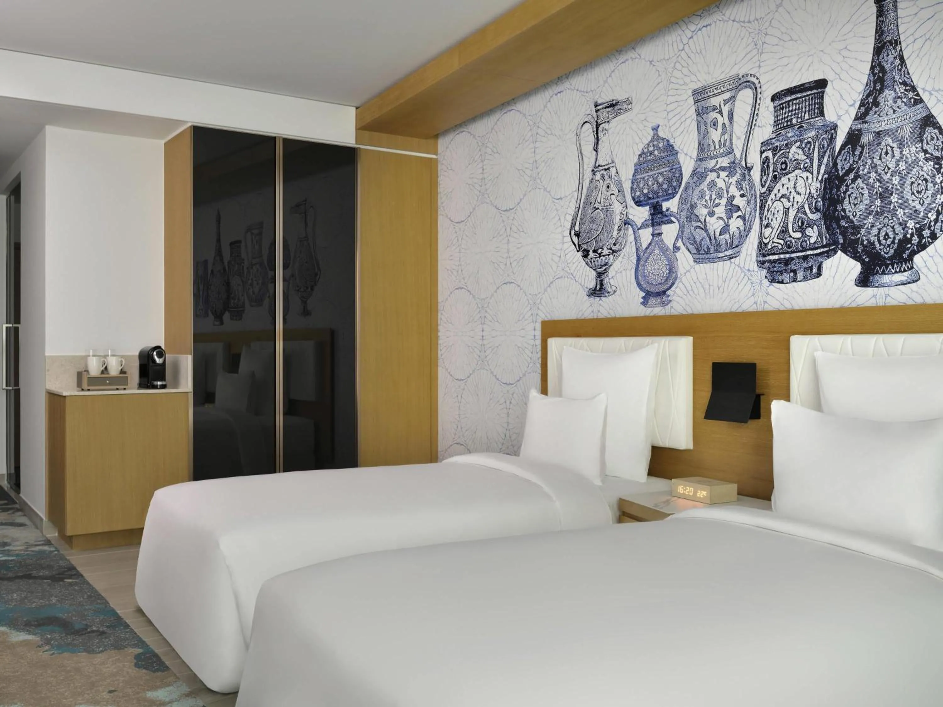 Bedroom, Bed in Mövenpick Hotel & Apartments Ghala Muscat