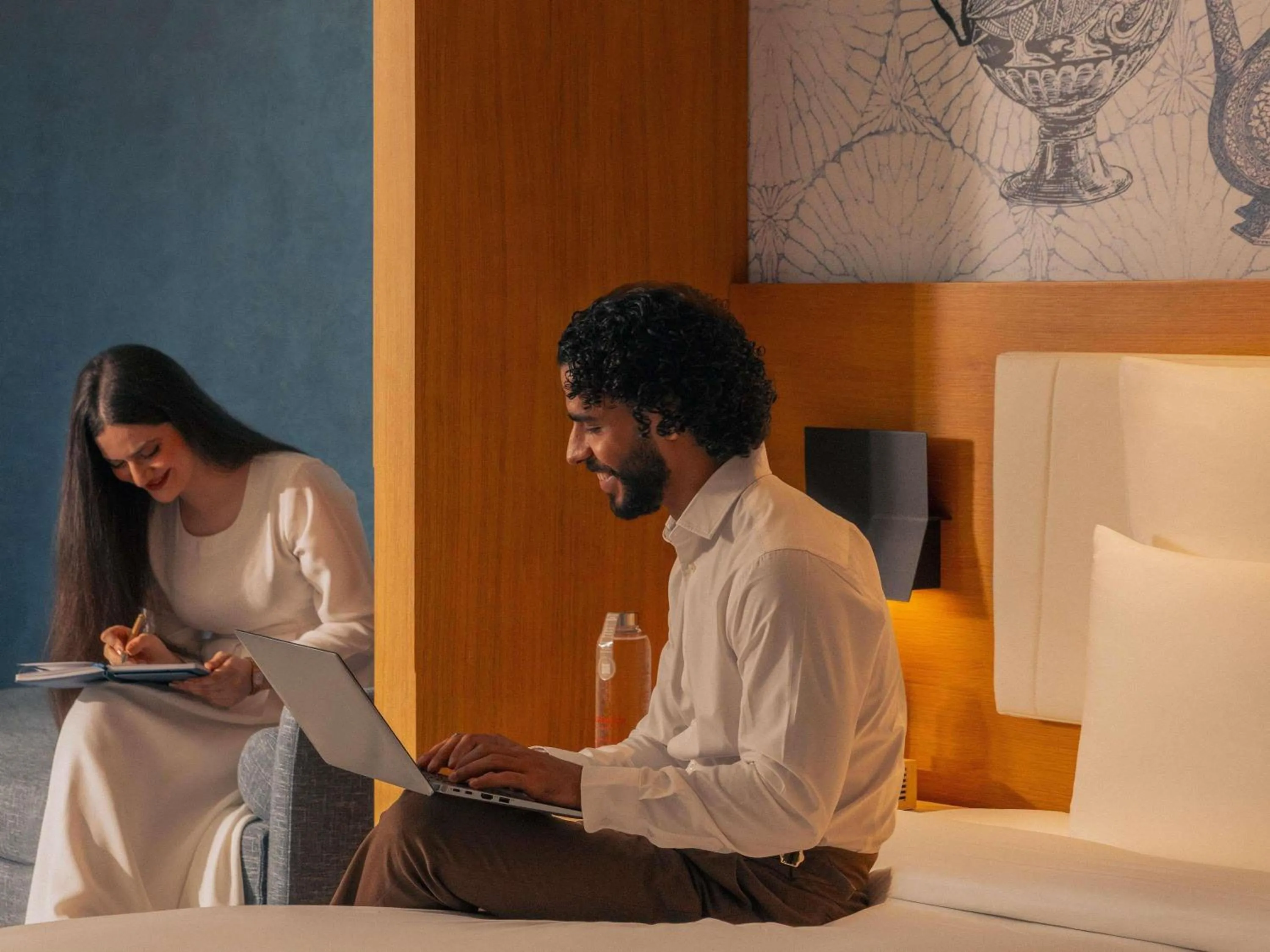 Bedroom in Mövenpick Hotel & Apartments Ghala Muscat