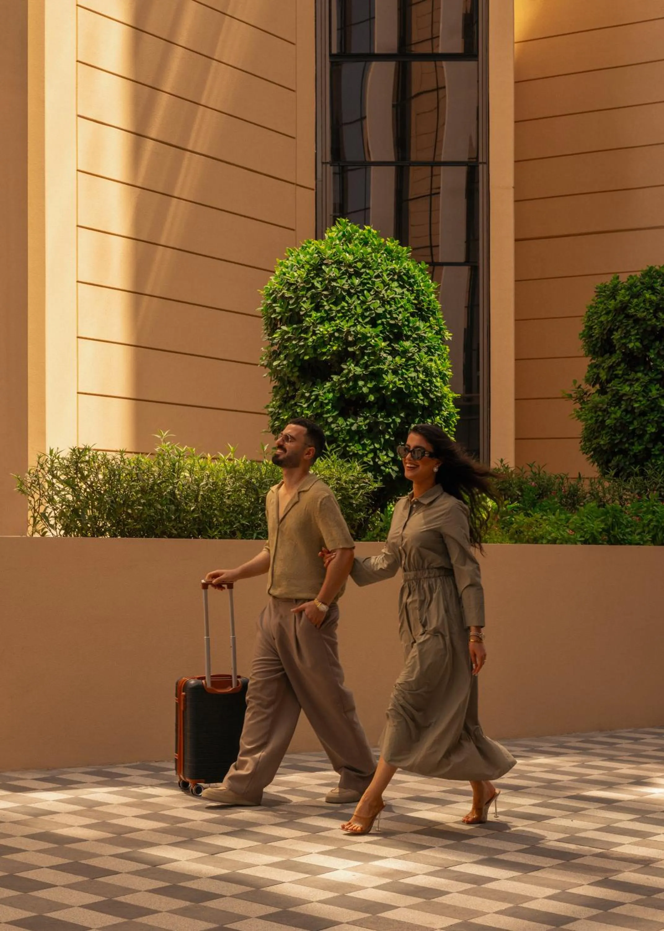 Property building in Mövenpick Hotel & Apartments Ghala Muscat