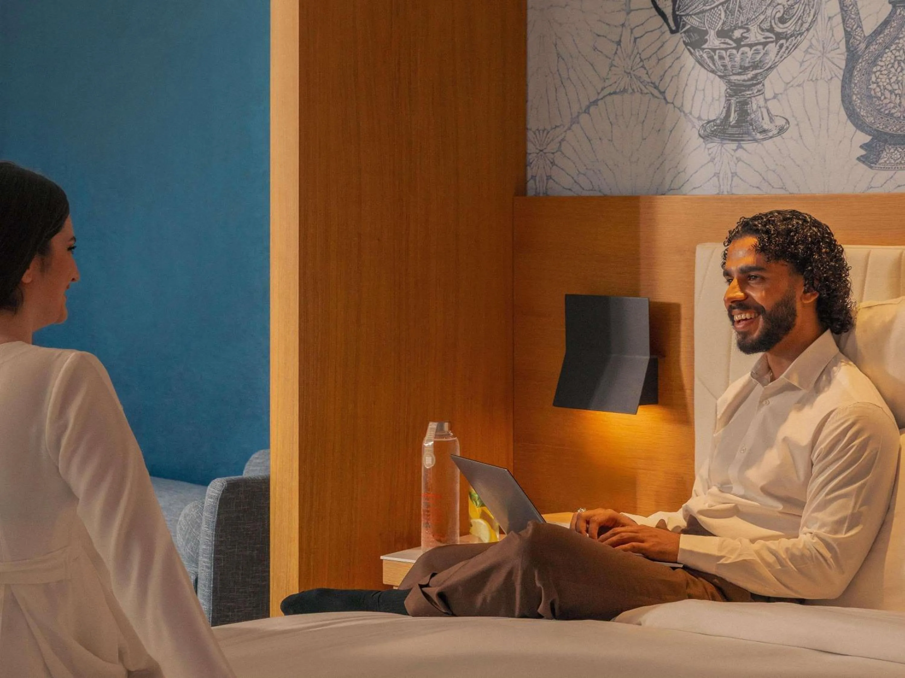 Bedroom in Mövenpick Hotel & Apartments Ghala Muscat