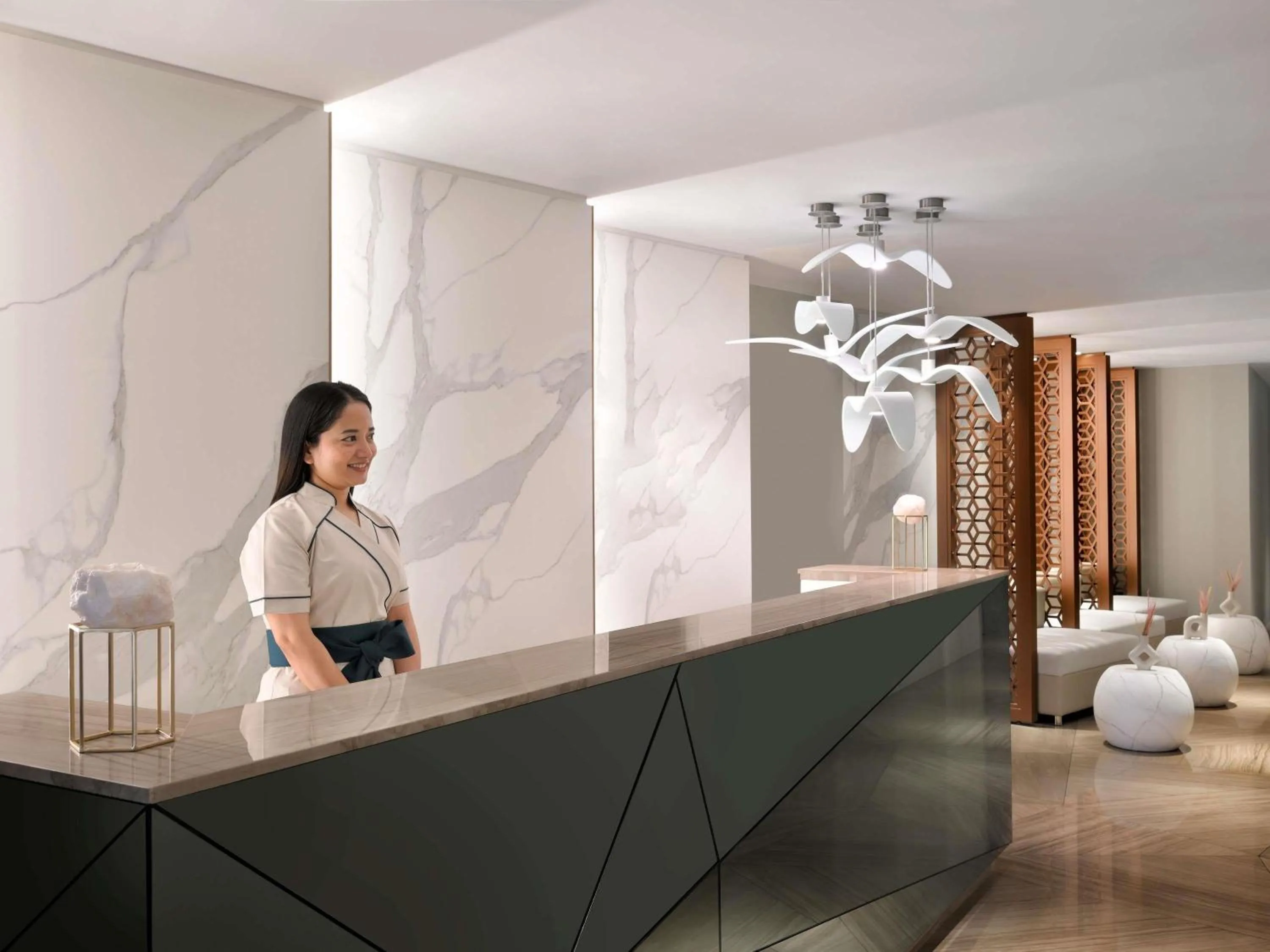 Spa and wellness centre/facilities in Mövenpick Hotel & Apartments Ghala Muscat