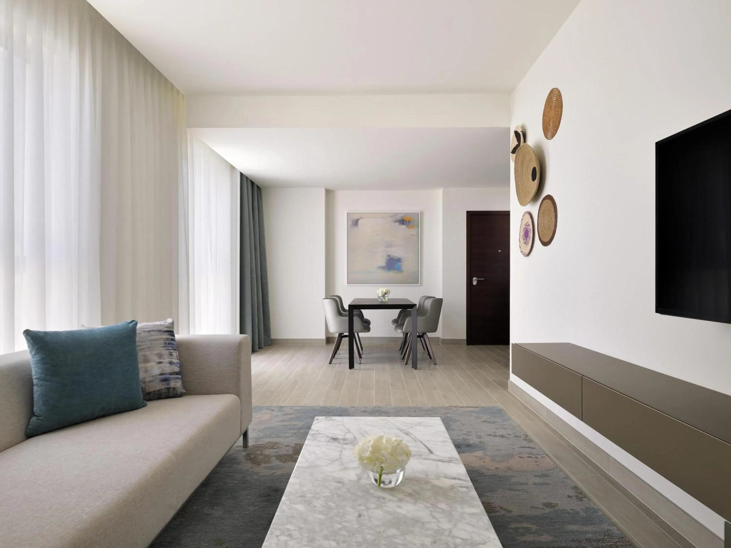 Bedroom in Mövenpick Hotel & Apartments Ghala Muscat