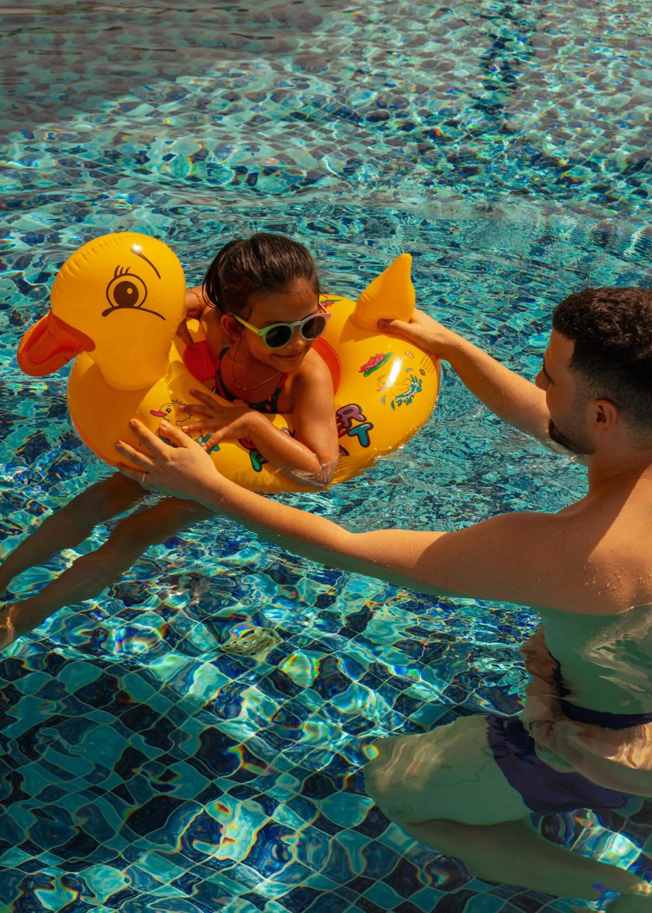 Swimming pool in Mövenpick Hotel & Apartments Ghala Muscat