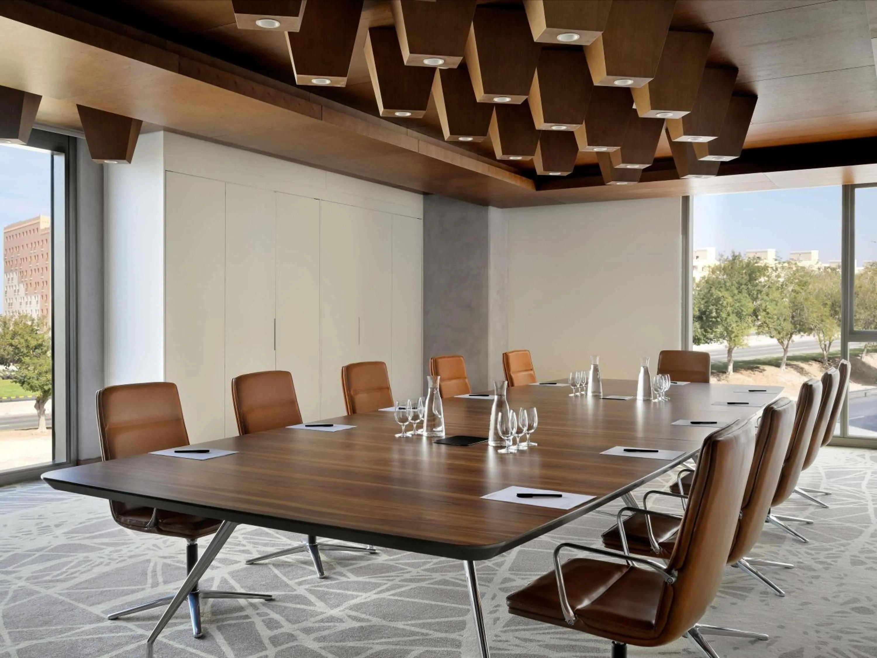 Meeting/conference room in Mövenpick Hotel & Apartments Ghala Muscat