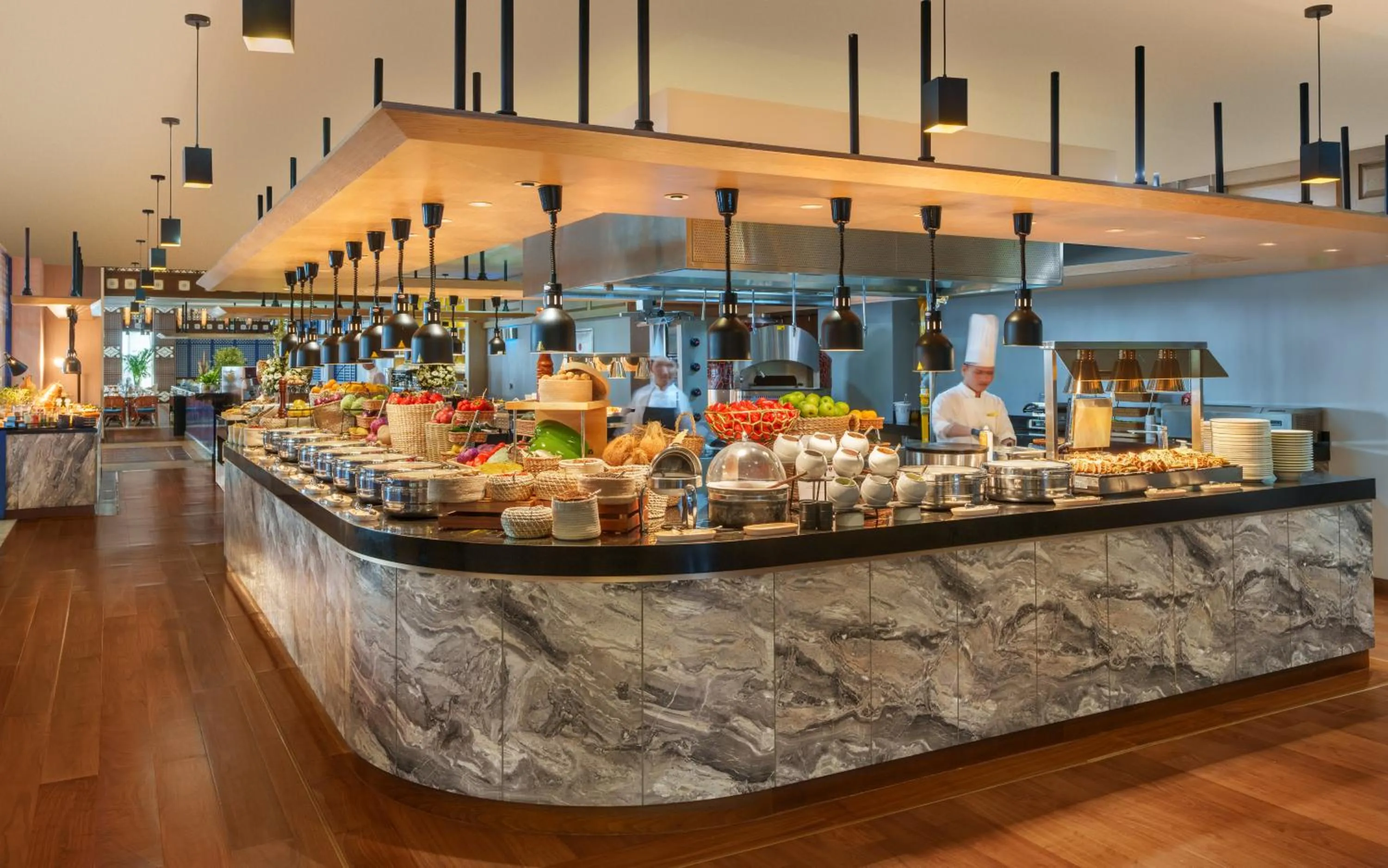 Breakfast in Rixos Premium Qetaifan Island North