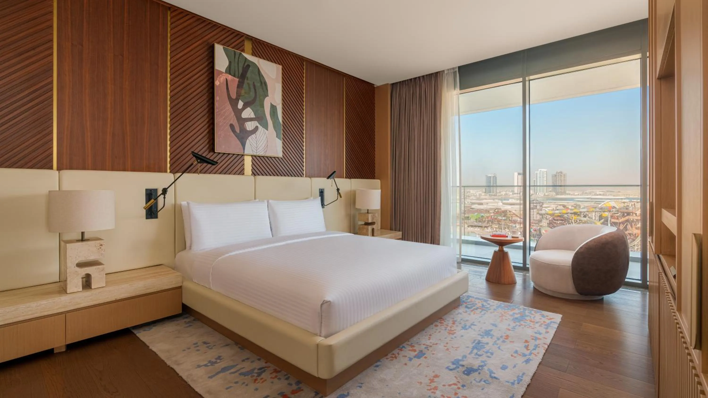 Bed in Rixos Premium Qetaifan Island North