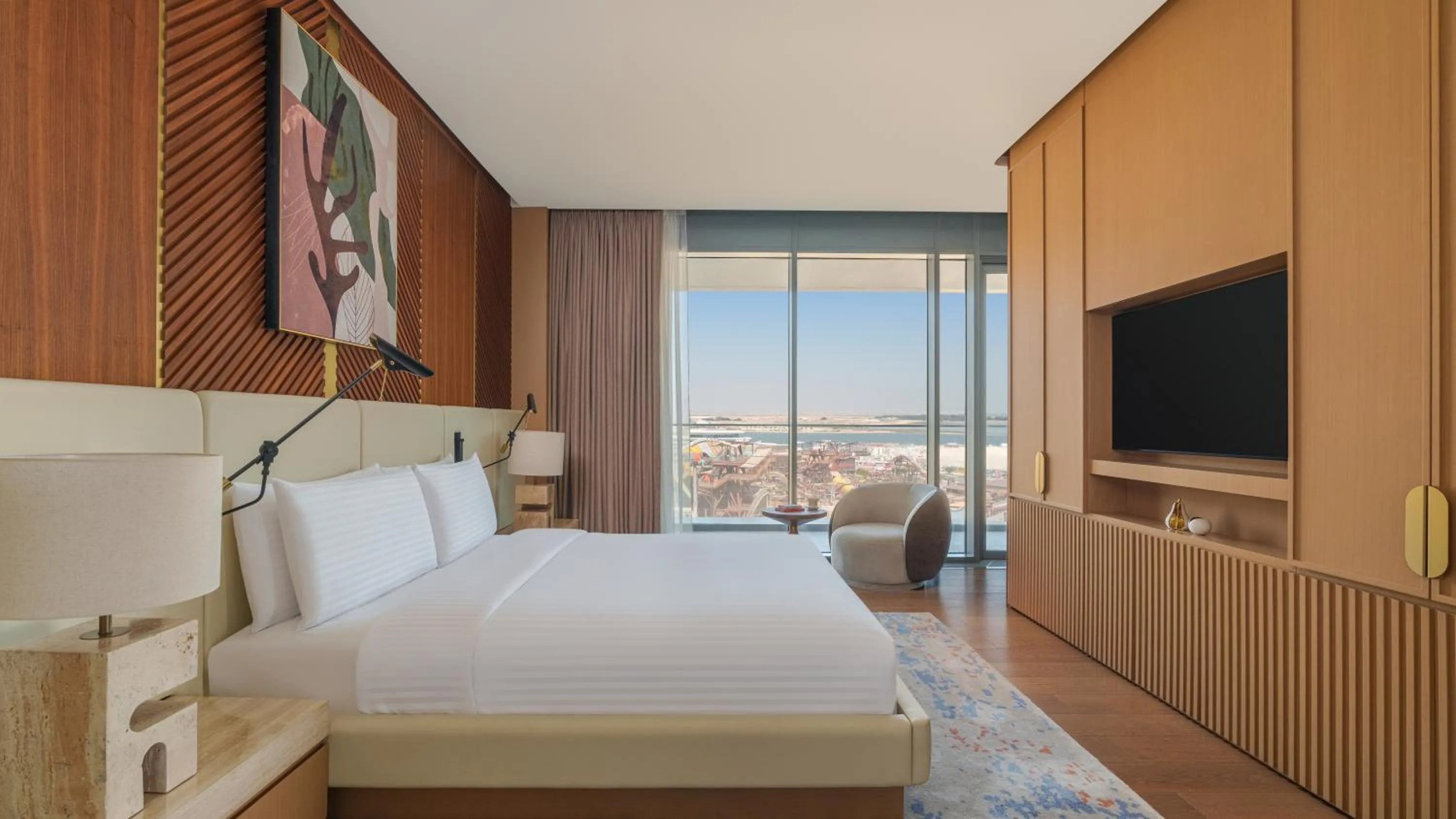 Bed in Rixos Premium Qetaifan Island North