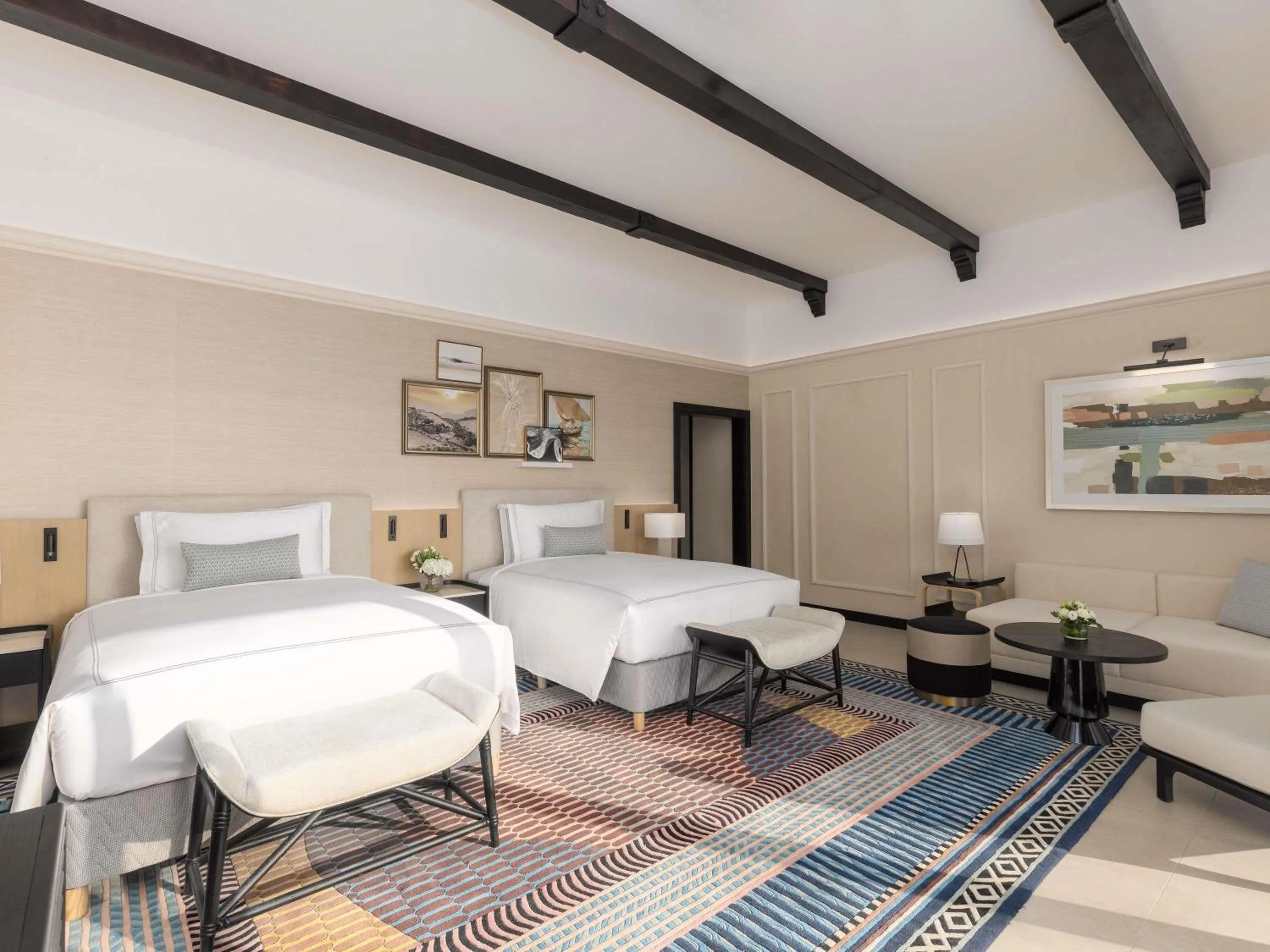 Bedroom, Bed in Sofitel Al Hamra Beach Resort