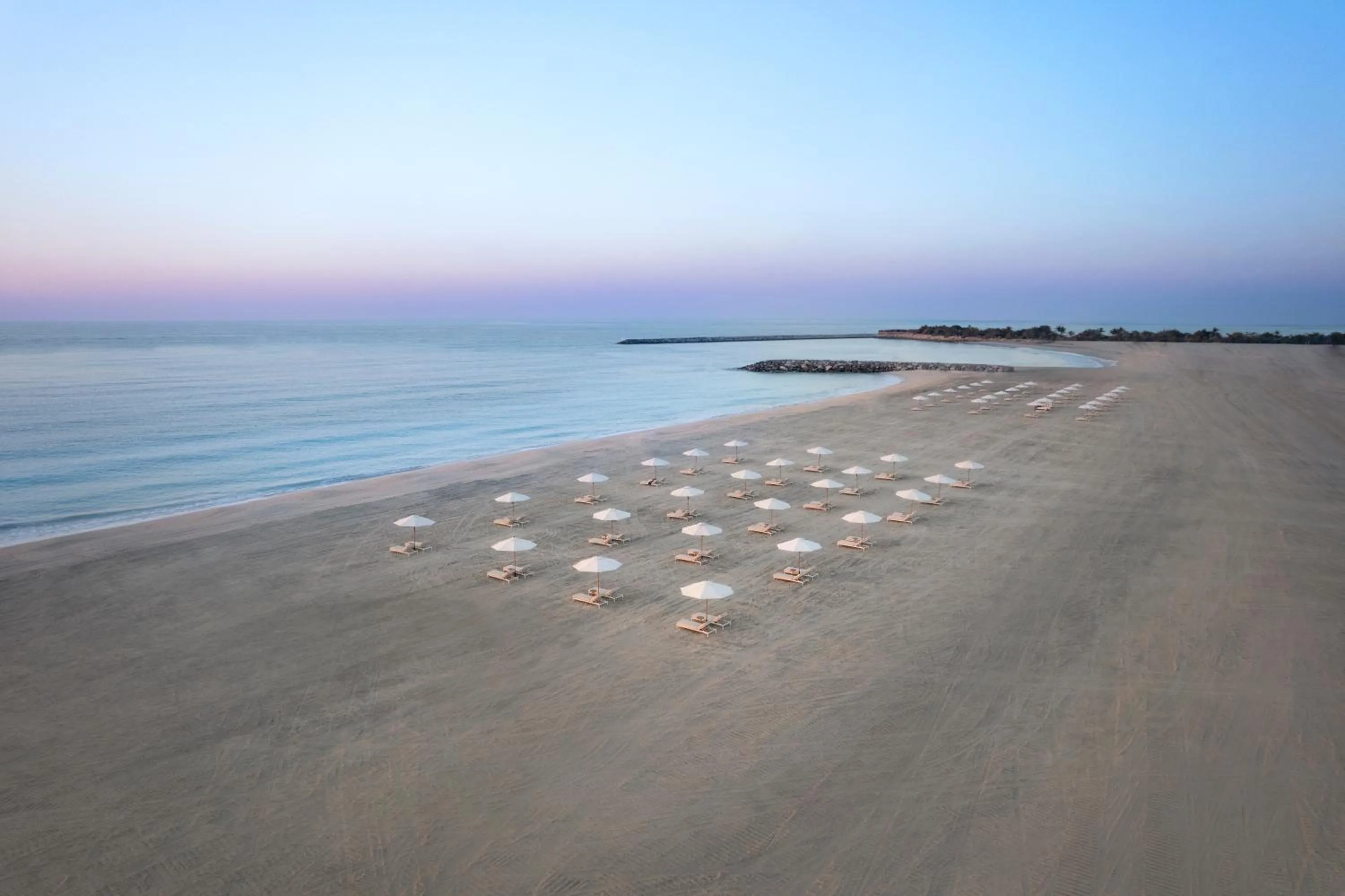 Beach in Sofitel Al Hamra Beach Resort