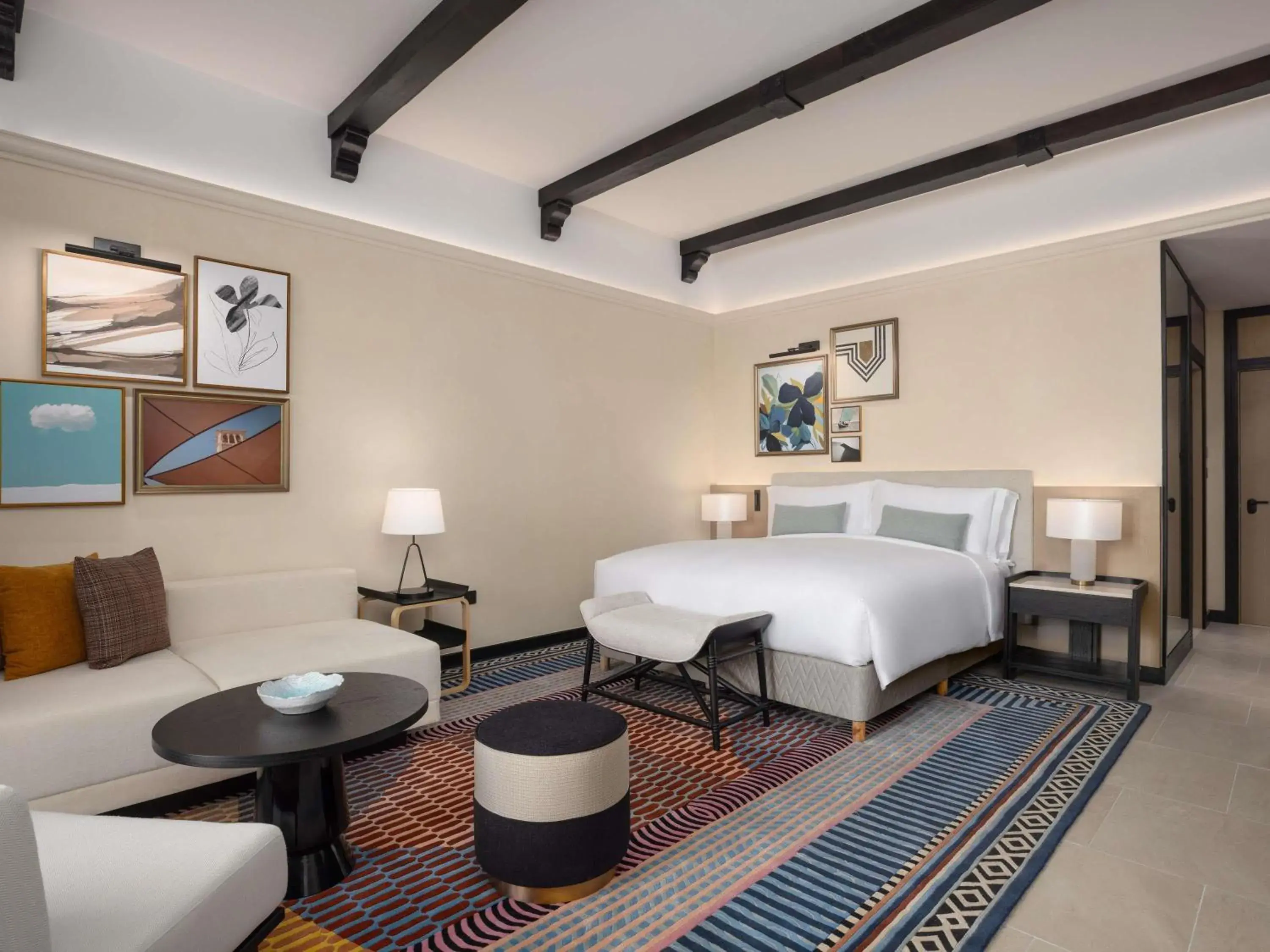 Luxury King Room with Beachfront in Sofitel Al Hamra Beach Resort Luxury King Room with Beachfront in Sofitel Al Hamra Beach Resort