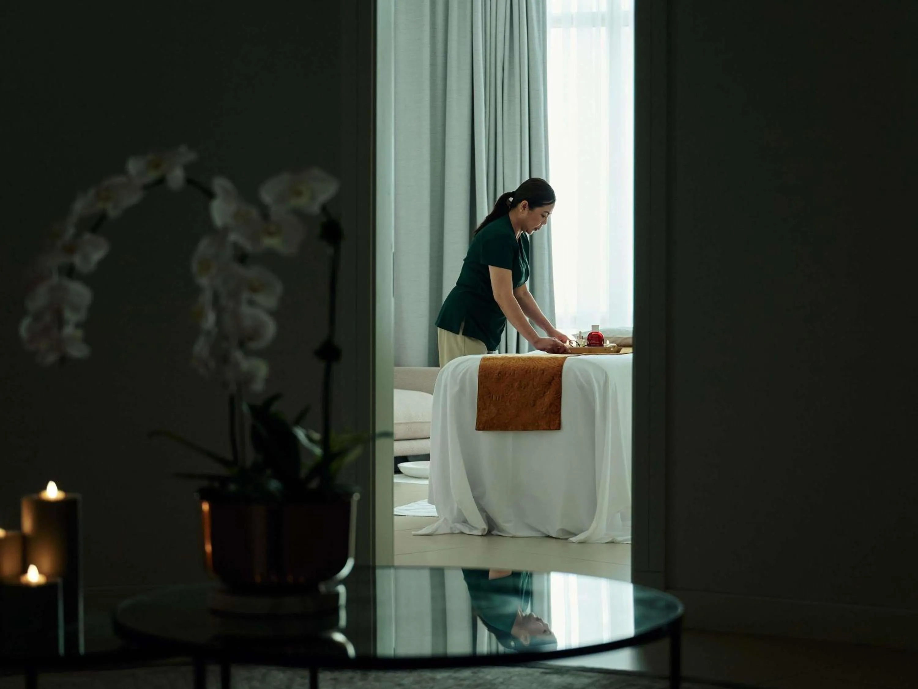 Spa and wellness centre/facilities in Sofitel Al Hamra Beach Resort