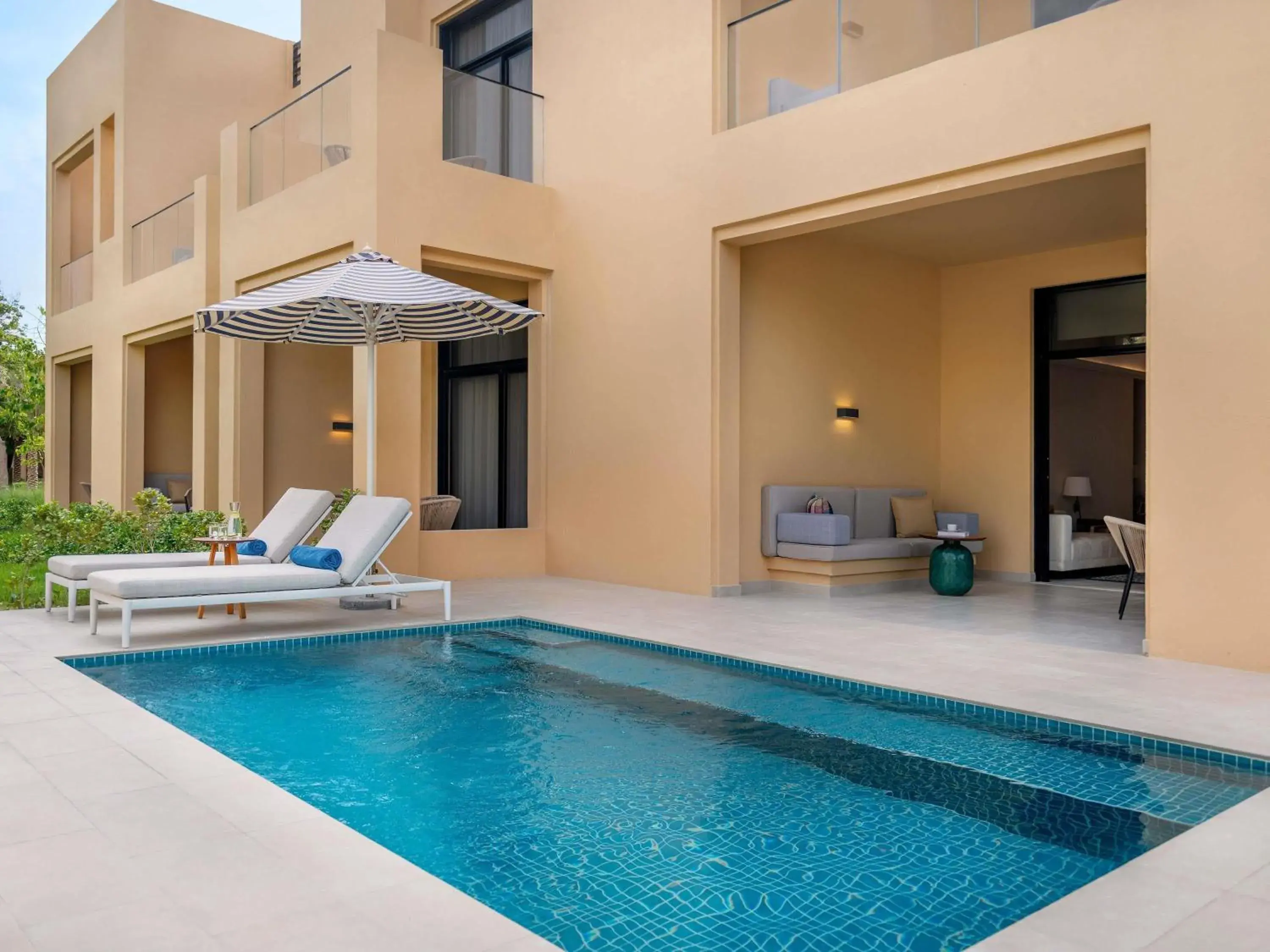 One-Bedroom Signature Suite with Private Pool, Garden View, and Club Access in Sofitel Al Hamra Beach Resort One-Bedroom Signature Suite with Private Pool, Garden View, and Club Access in Sofitel Al Hamra Beach Resort