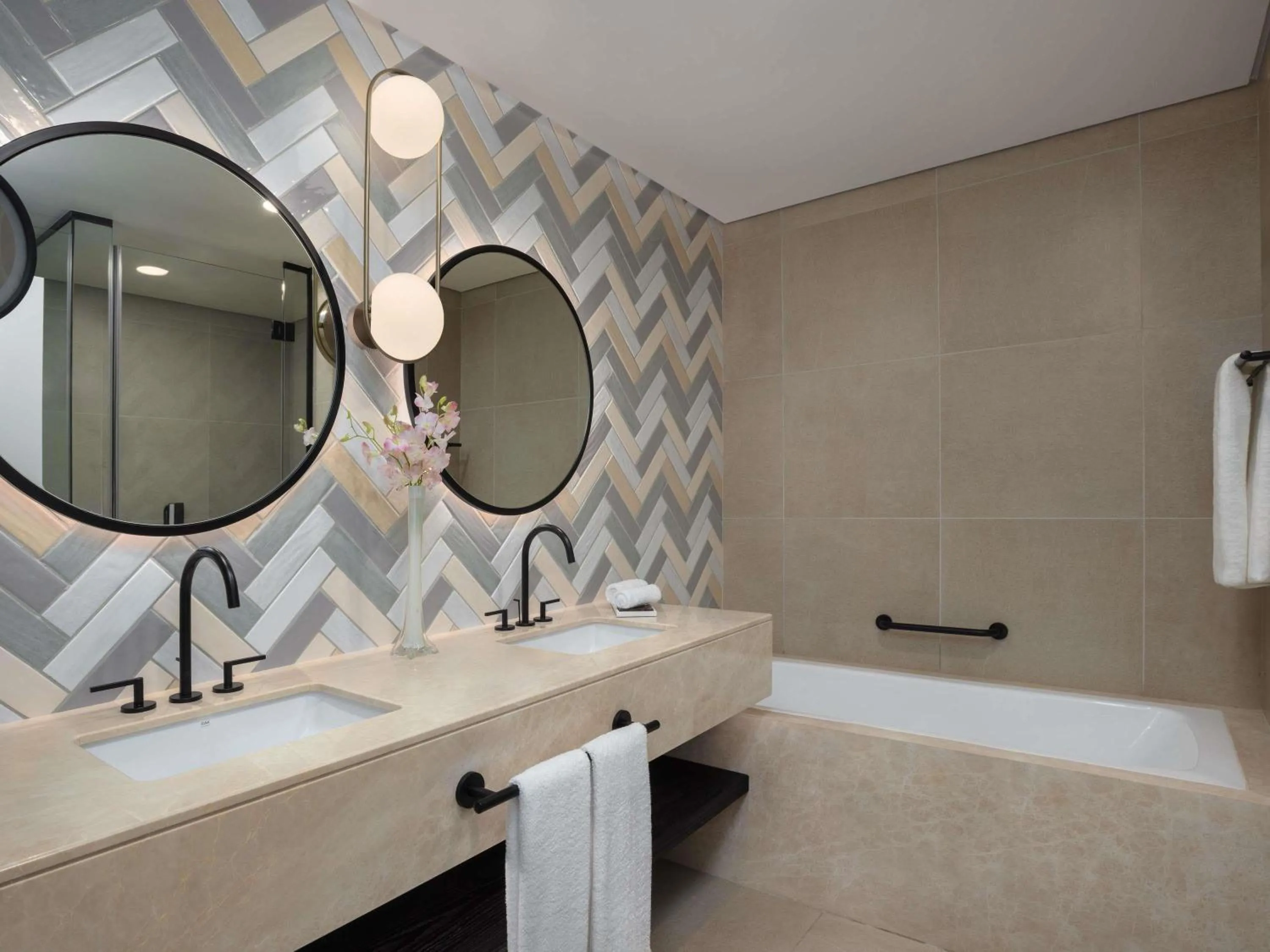 Bedroom in Sofitel Al Hamra Beach Resort