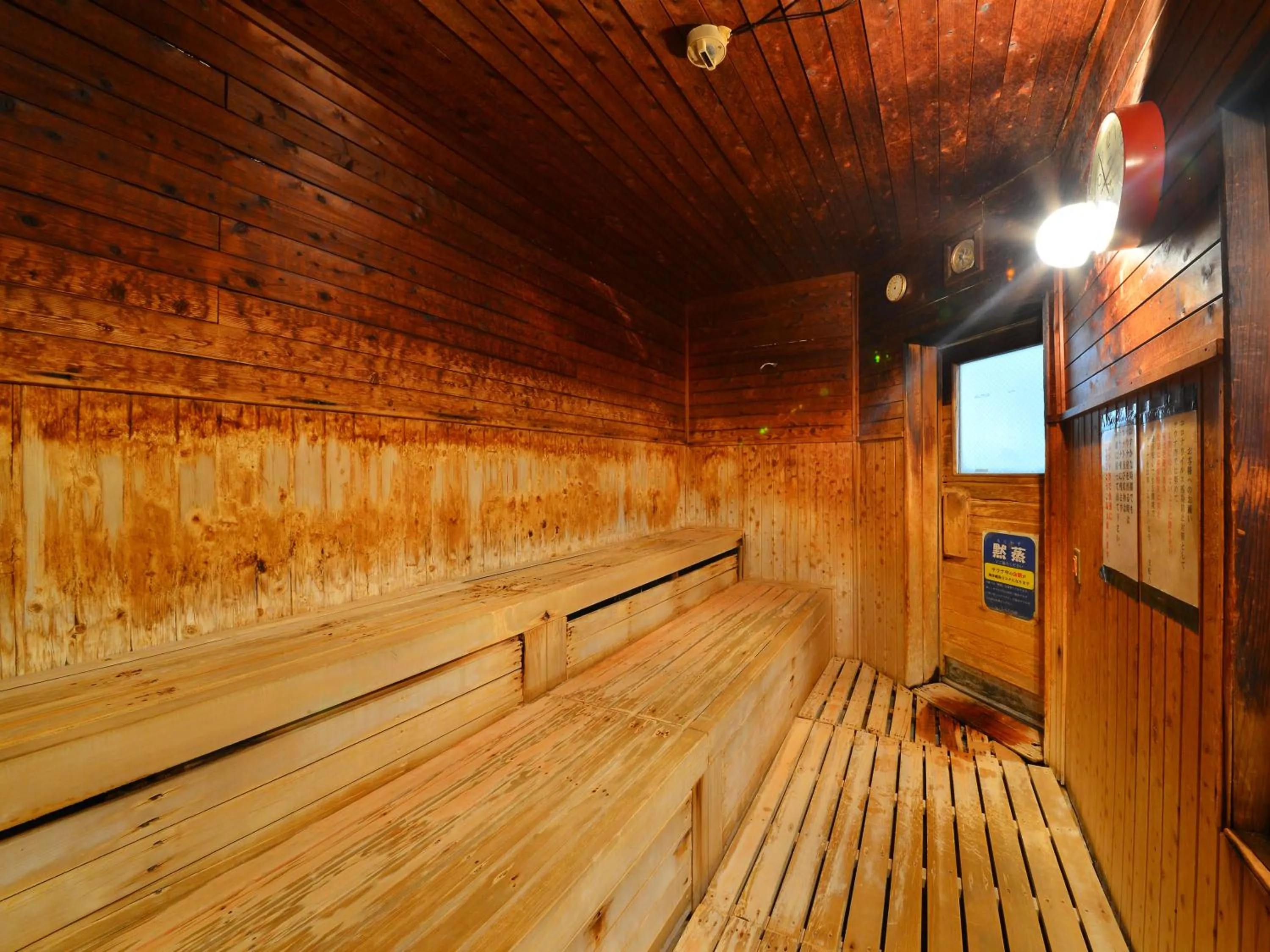 Sauna in HigashimaeOnsen Shinwanoyu Hotel Akitaya