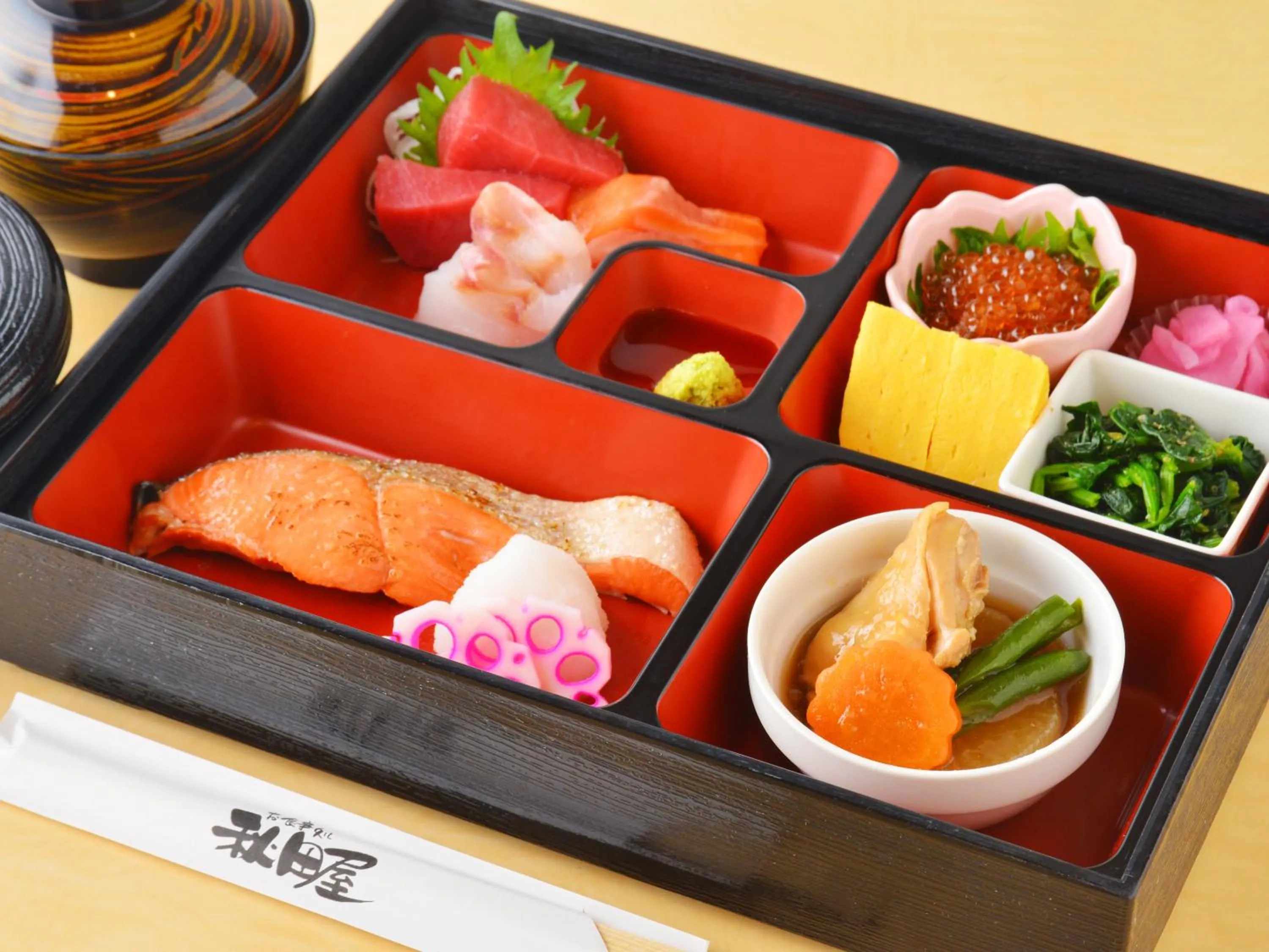 Food in HigashimaeOnsen Shinwanoyu Hotel Akitaya