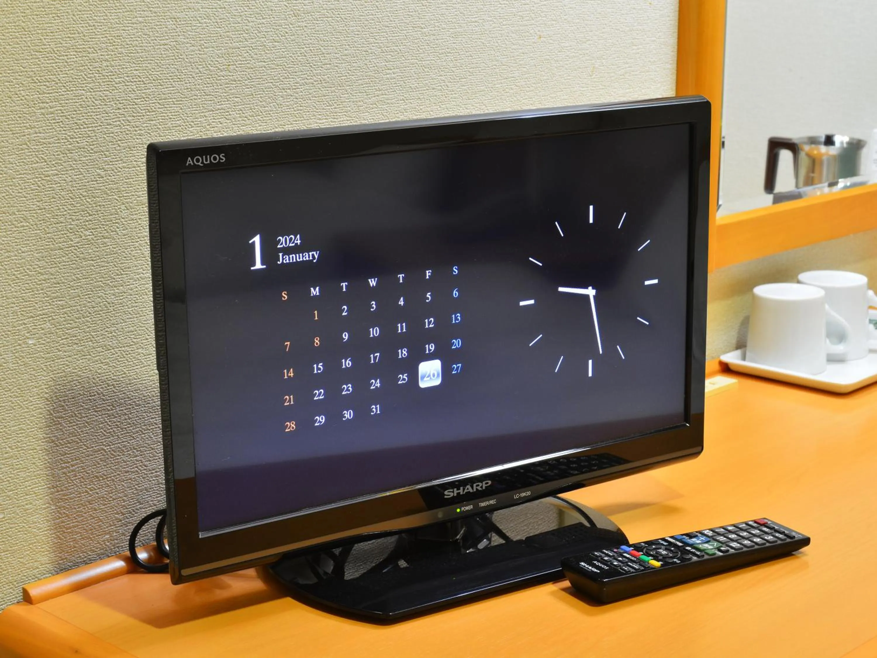 TV and multimedia in HigashimaeOnsen Shinwanoyu Hotel Akitaya