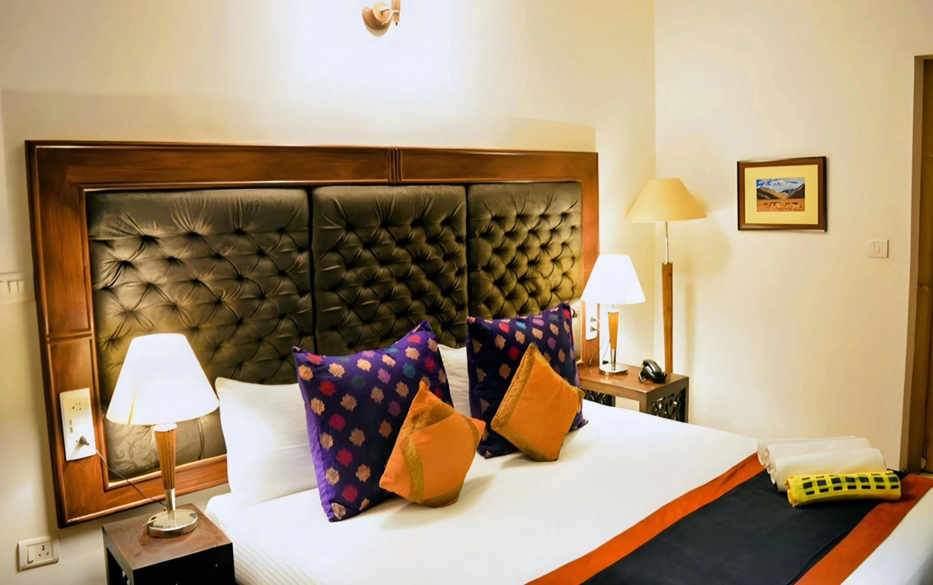 Bed in Gomang Boutique Hotel