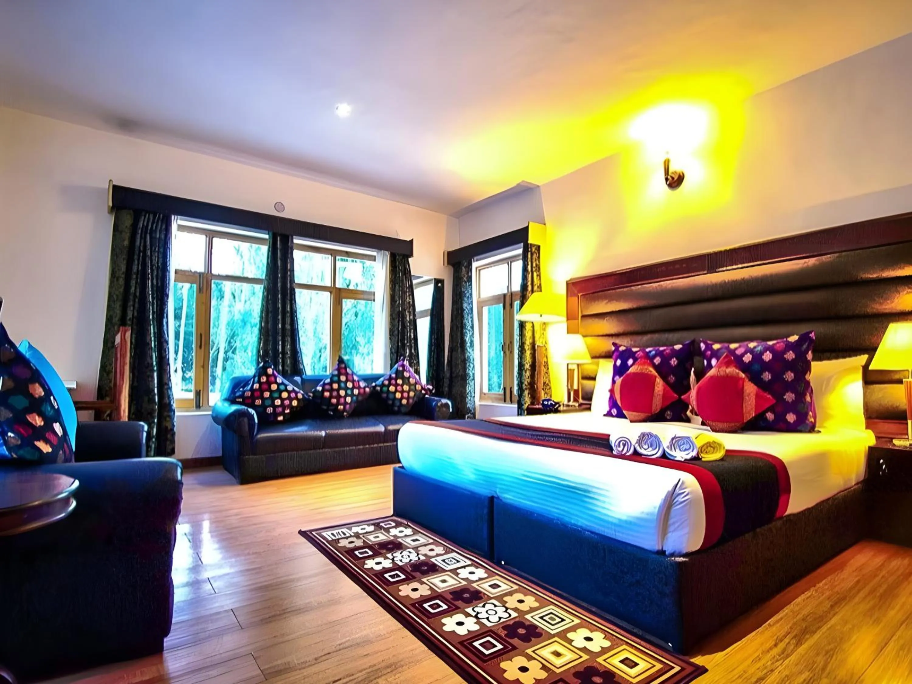 Bed in Gomang Boutique Hotel