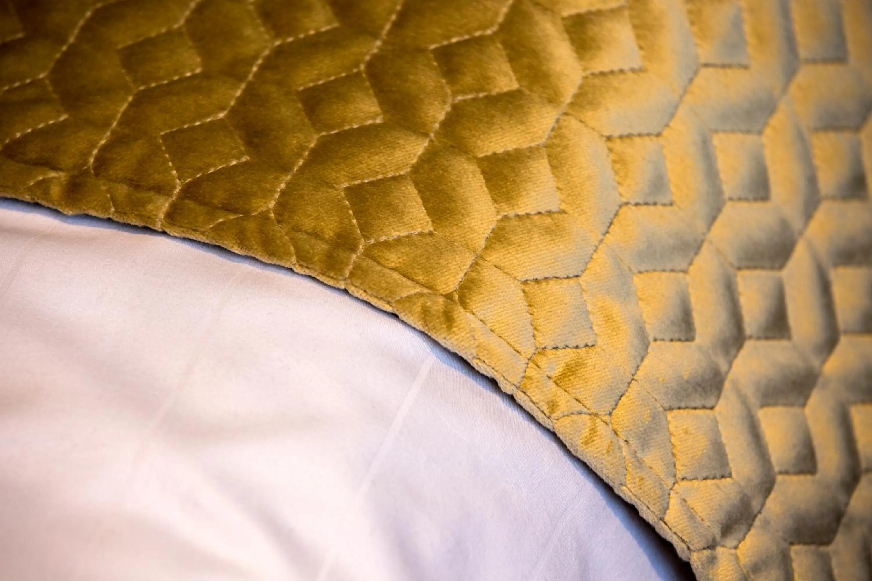 Decorative detail, Bed in Hotel Sint Nicolaas