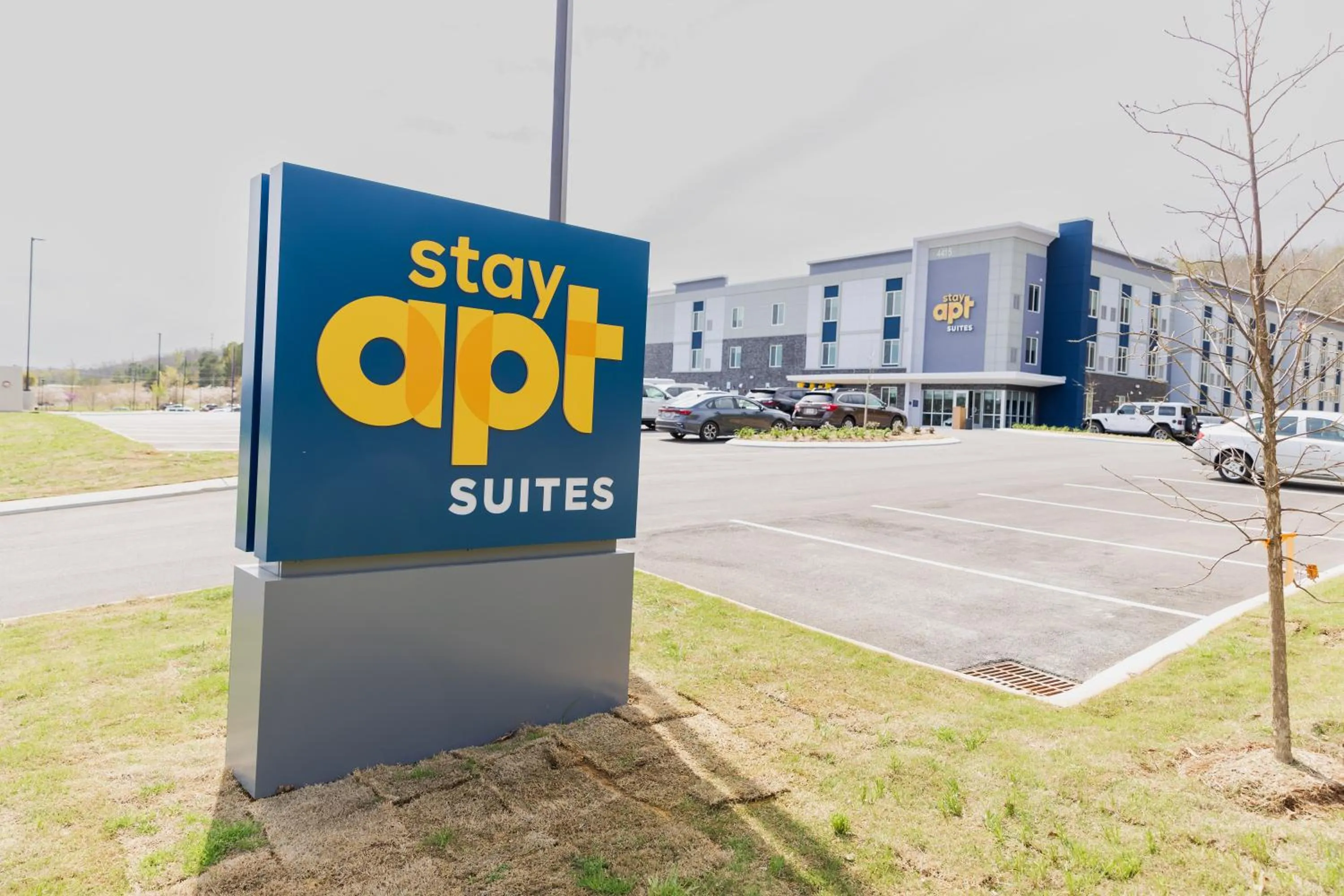 Property logo or sign in stayAPT Suites Cleveland TN