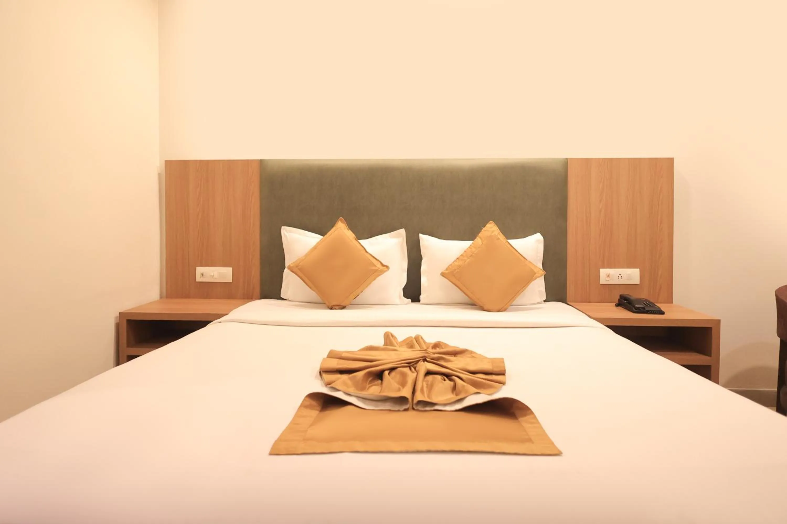 Bed in Ecko Lite MARS Hotel, Amritsar