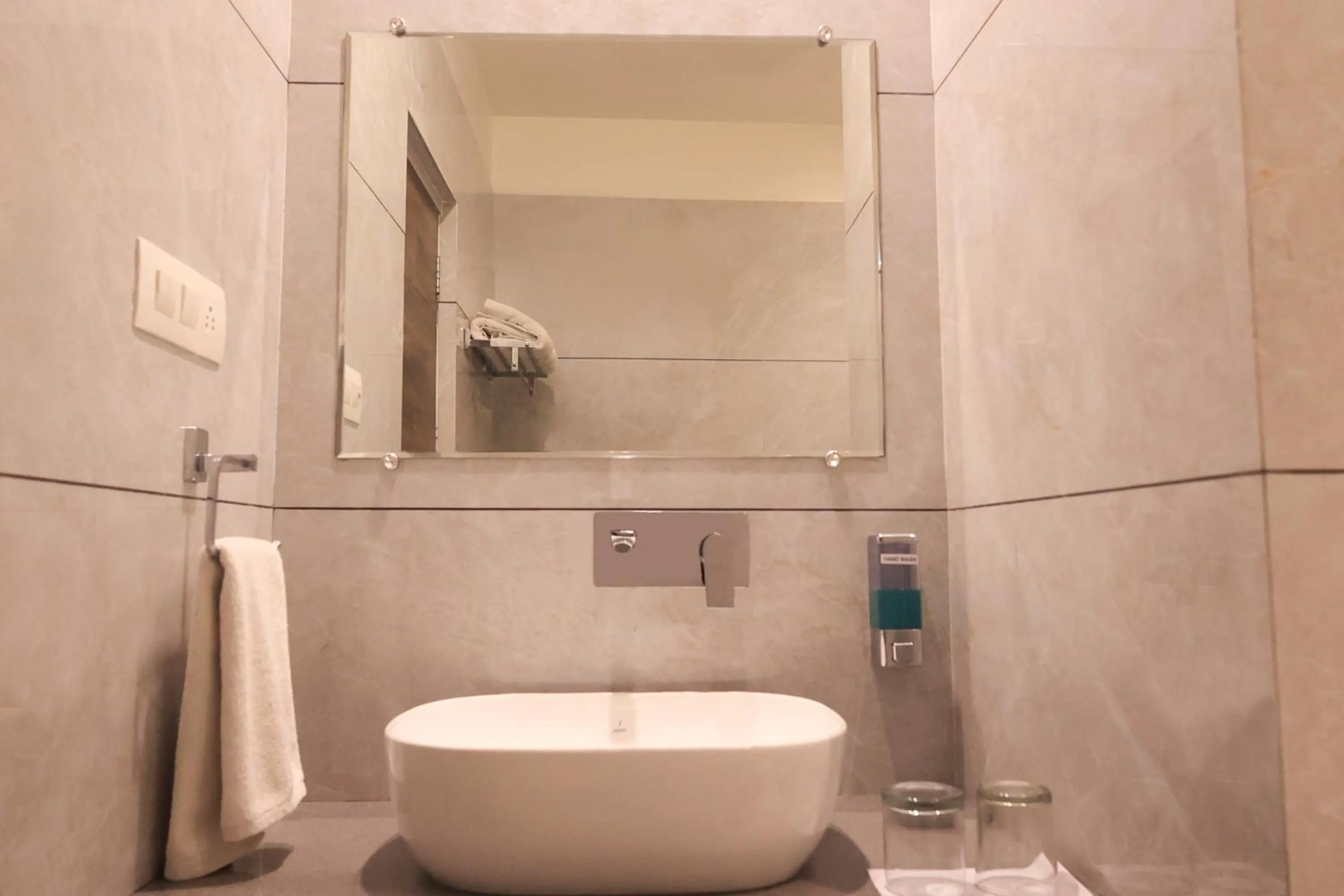 Bathroom in Ecko Lite MARS Hotel, Amritsar