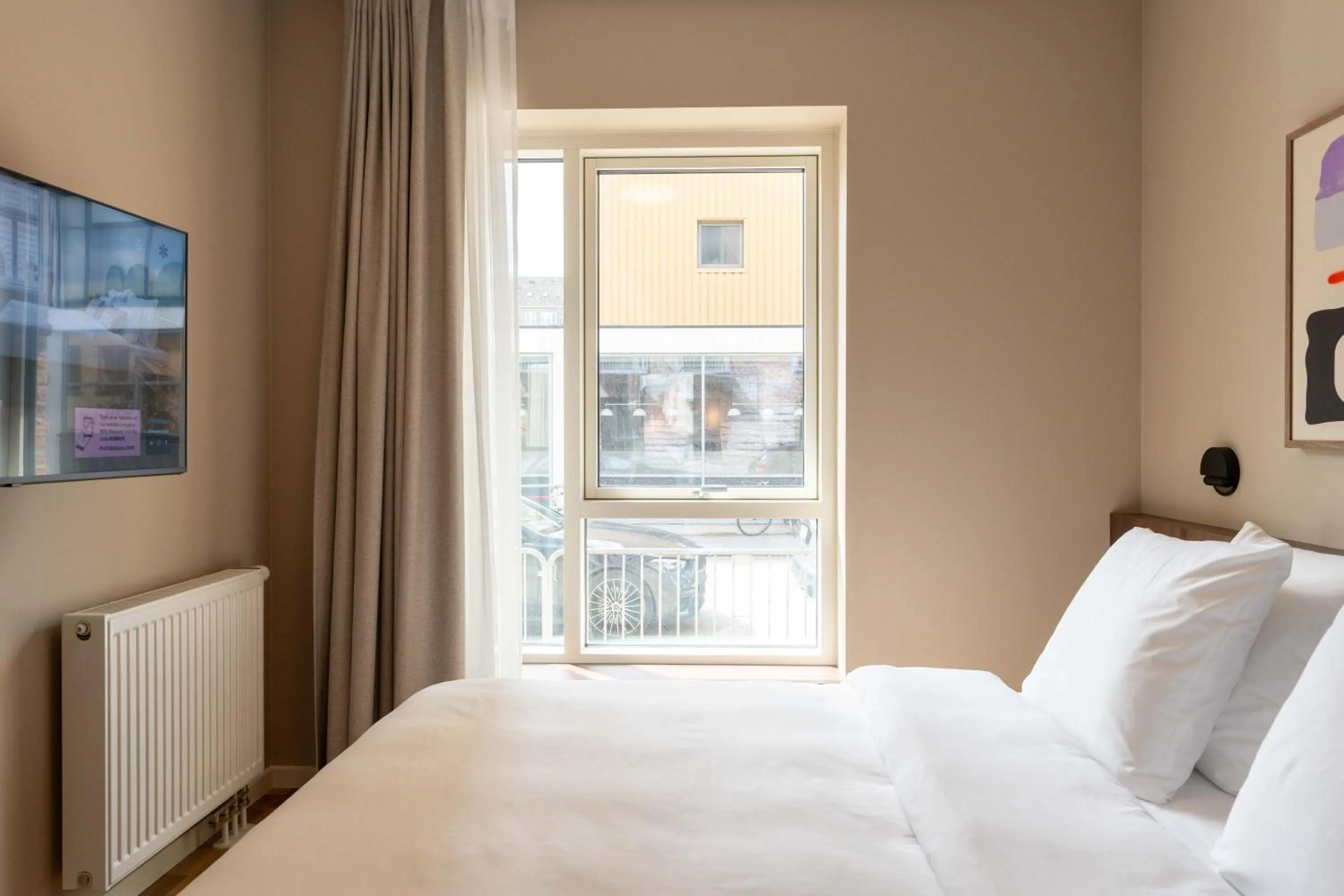 Bed in Numa Copenhagen Nørrebro