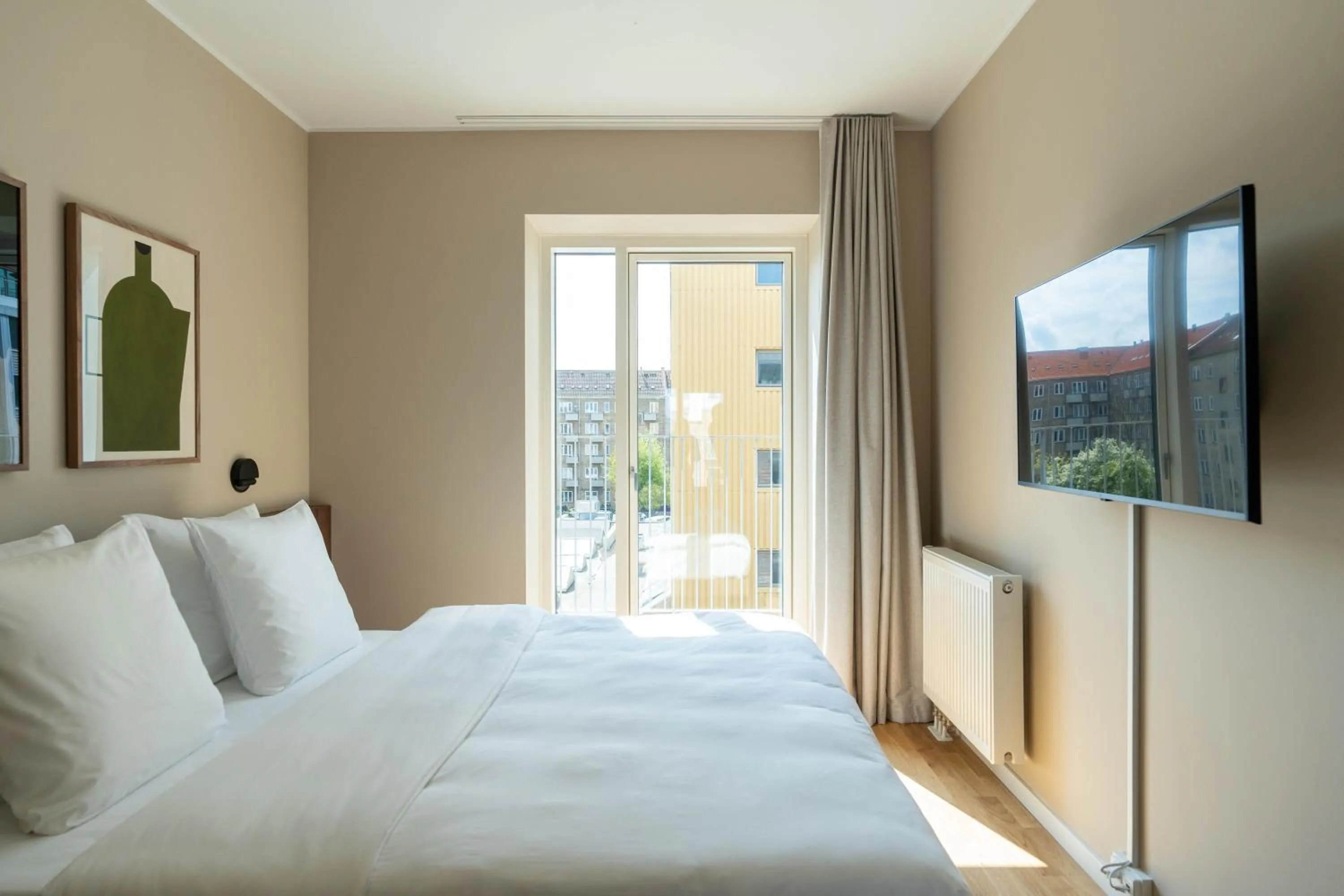 Balcony/Terrace, Bed in Numa Copenhagen Nørrebro