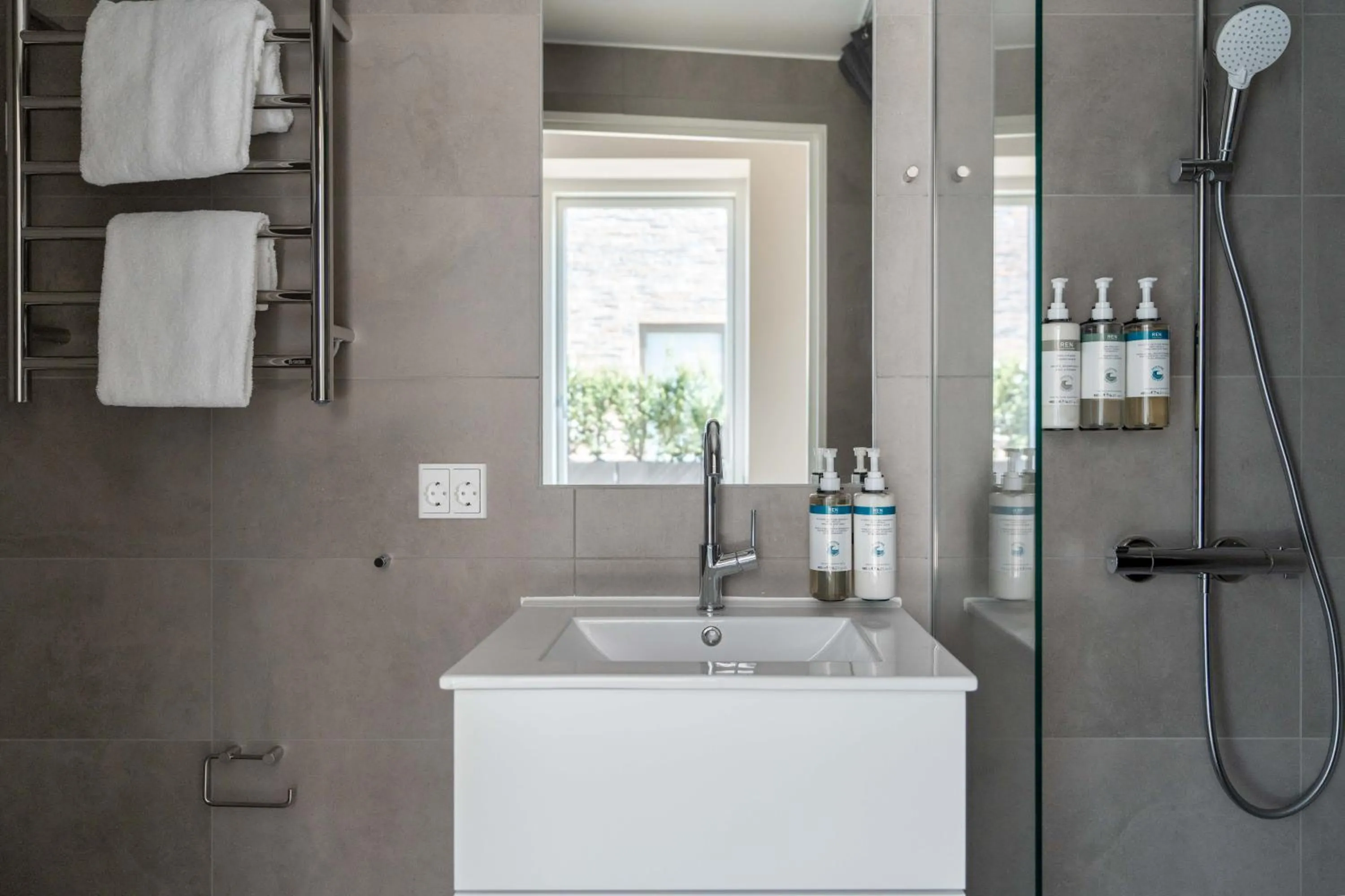 Shower in Numa Copenhagen Nørrebro