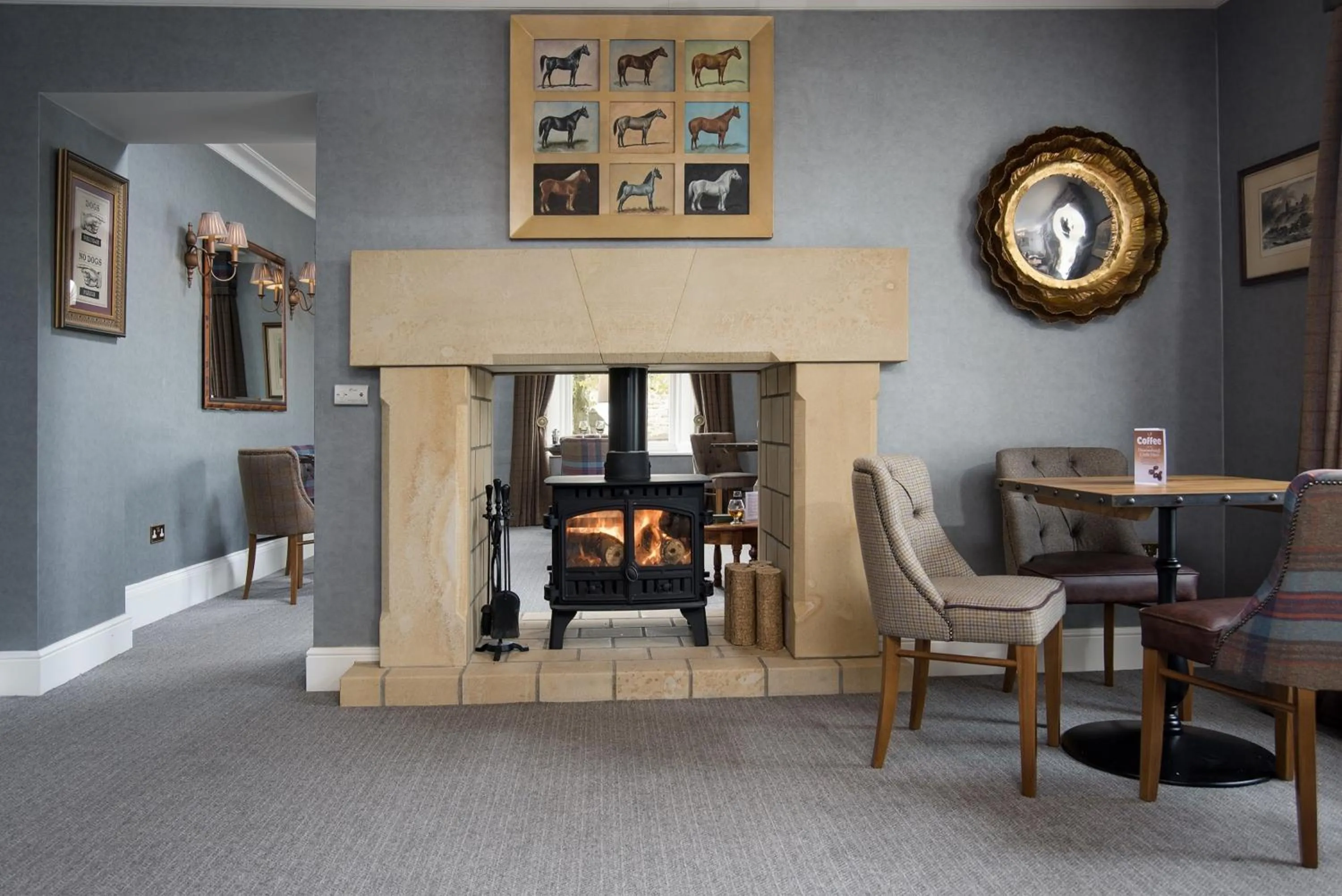 Lounge or bar in The Dunstanburgh Castle Hotel