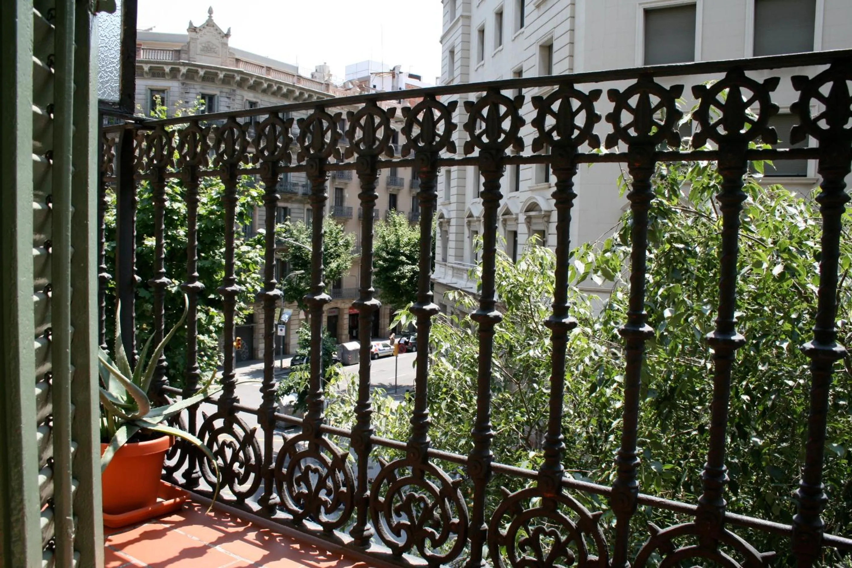 View (from property/room) in Hostal Eixample