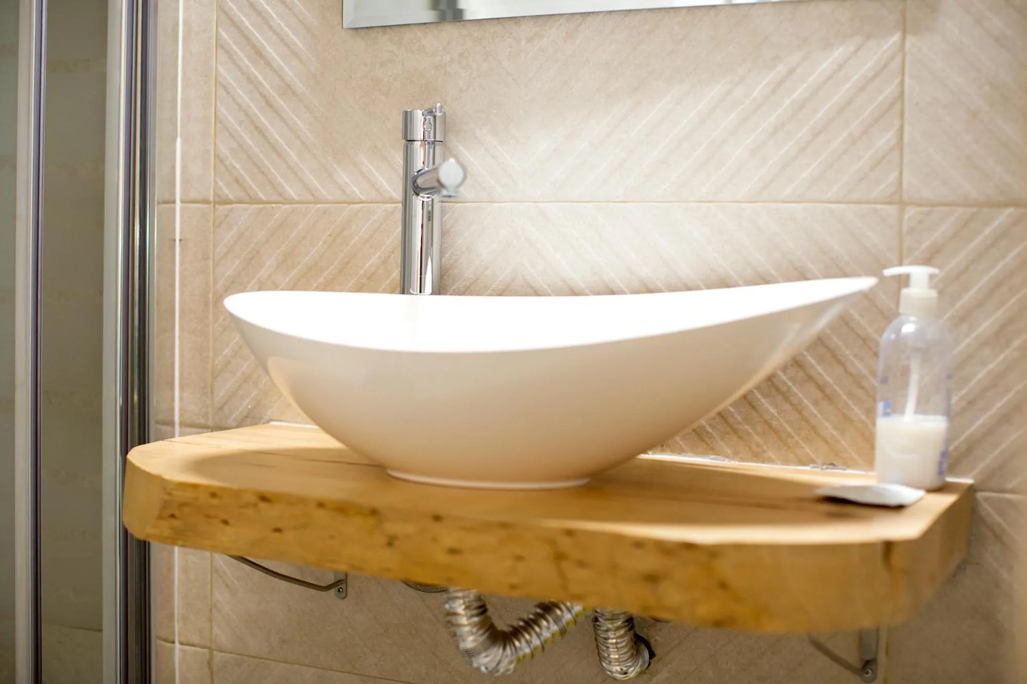 Bathroom in Hostal Eixample