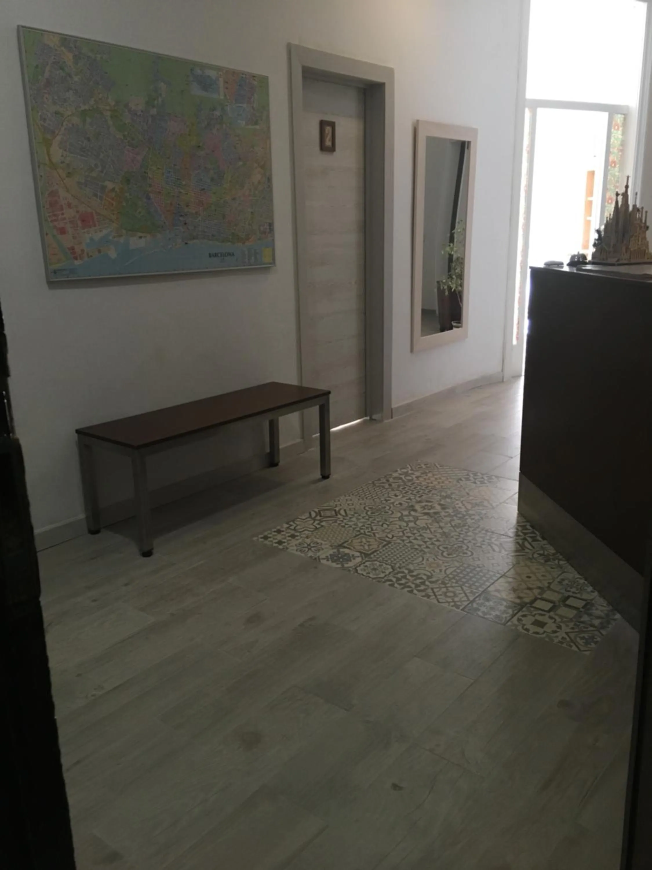 Lobby or reception in Hostal Eixample