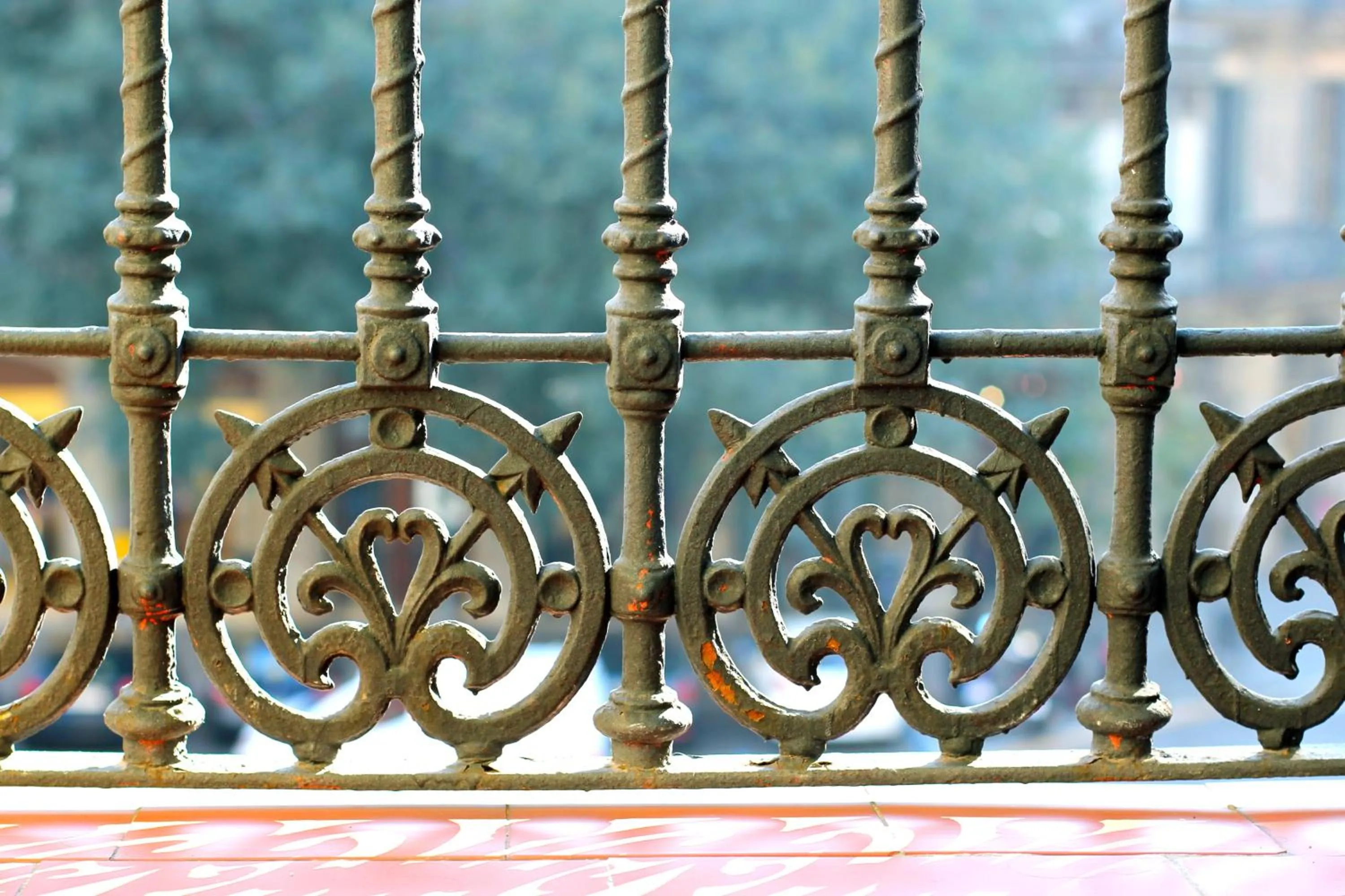 Balcony/Terrace in Hostal Eixample