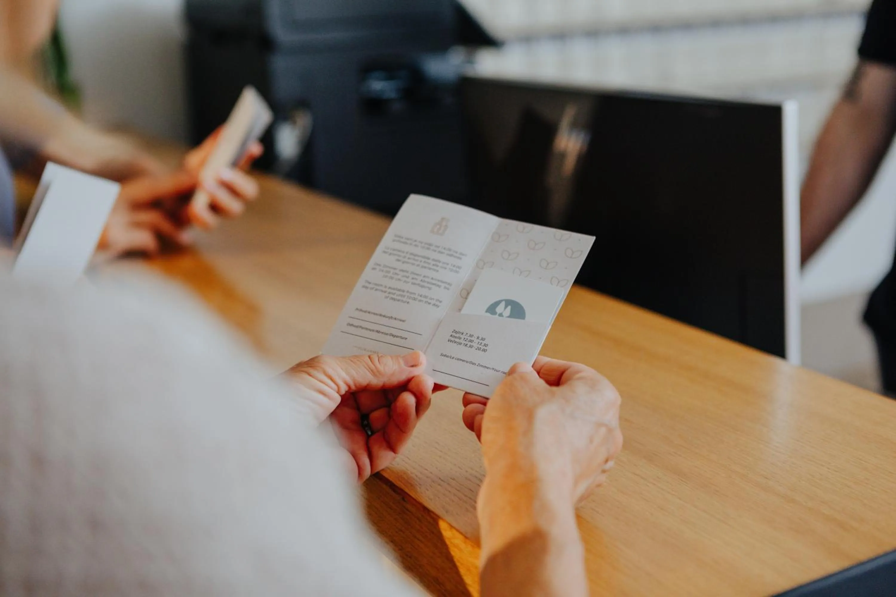 Lobby or reception in FLORAMARE HEALTH RESORT