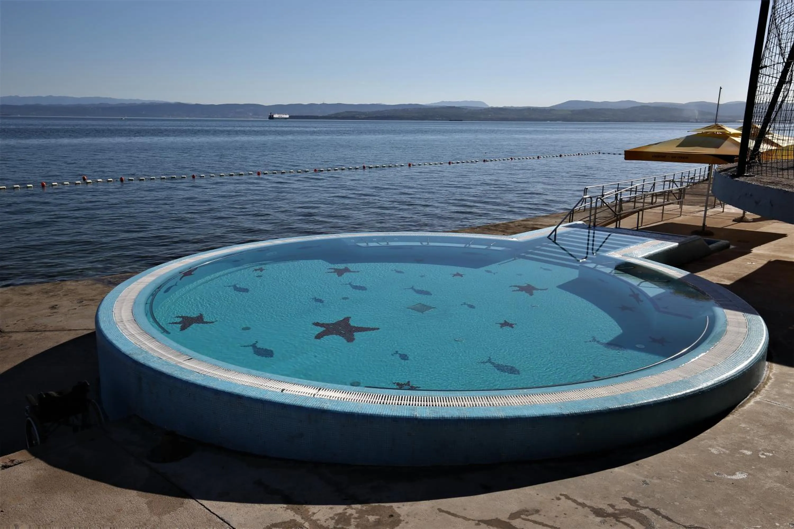 Pool view in FLORAMARE HEALTH RESORT