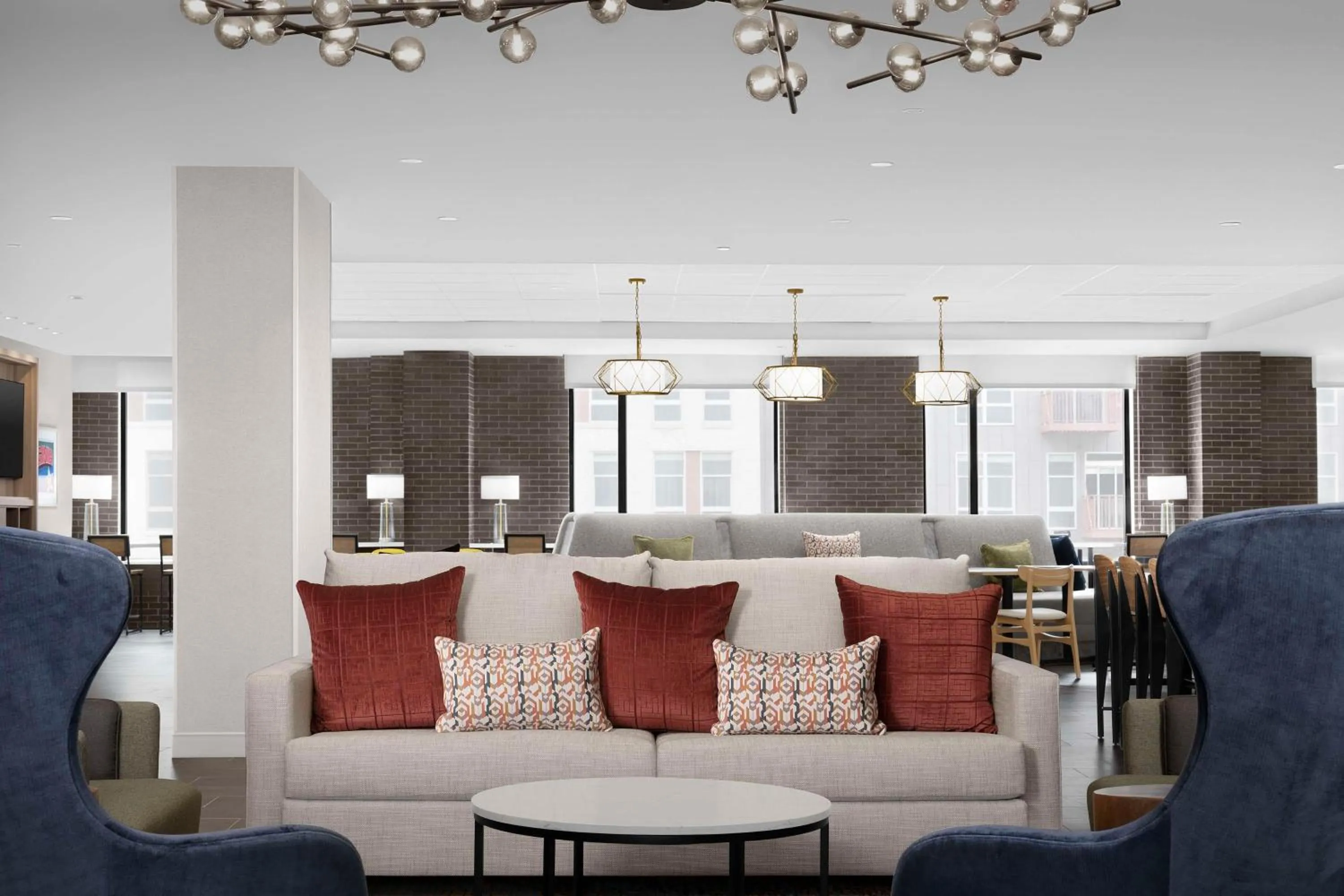 Lobby or reception in Home2 Suites By Hilton Falls Church