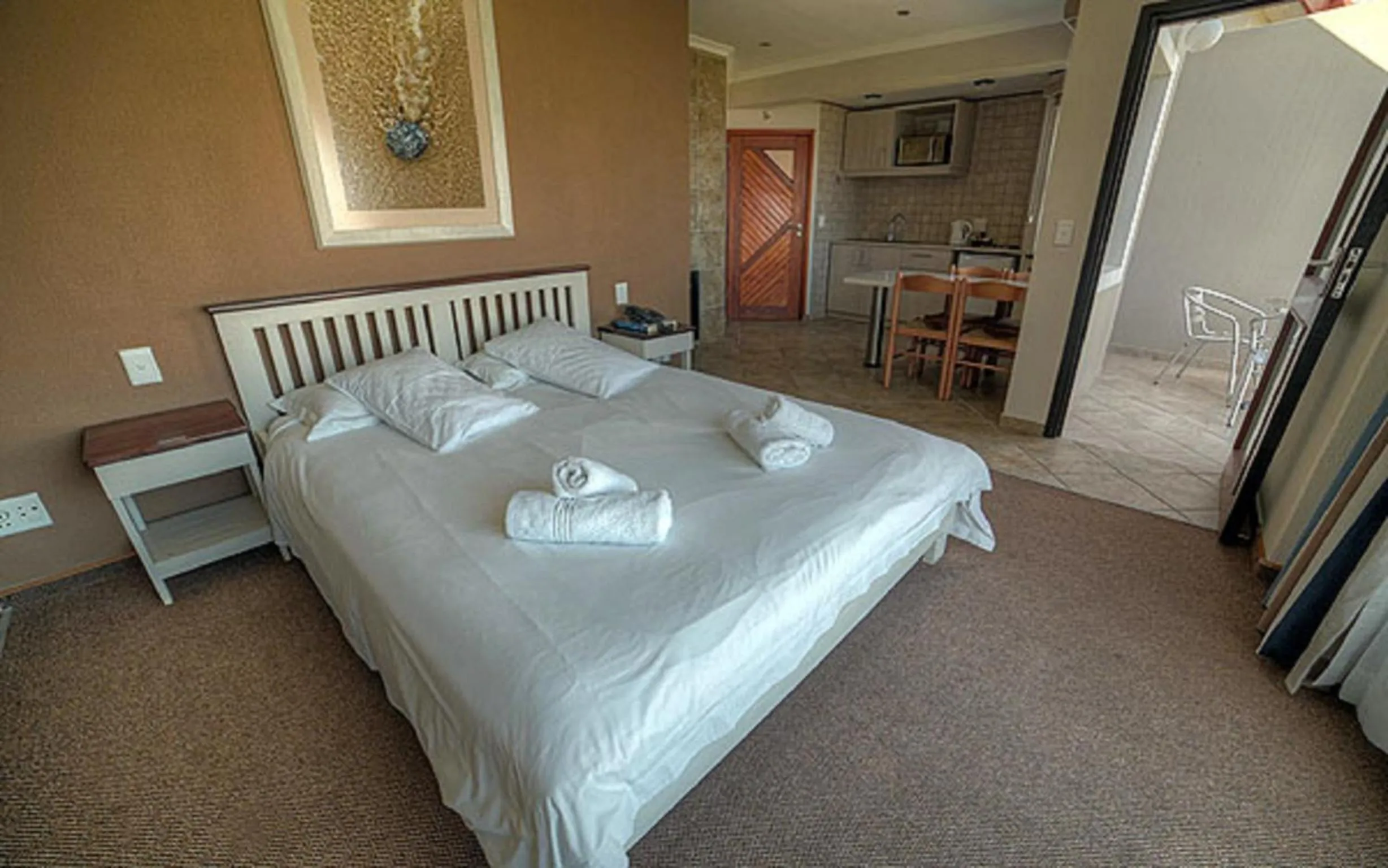 Bed in Beach Lodge