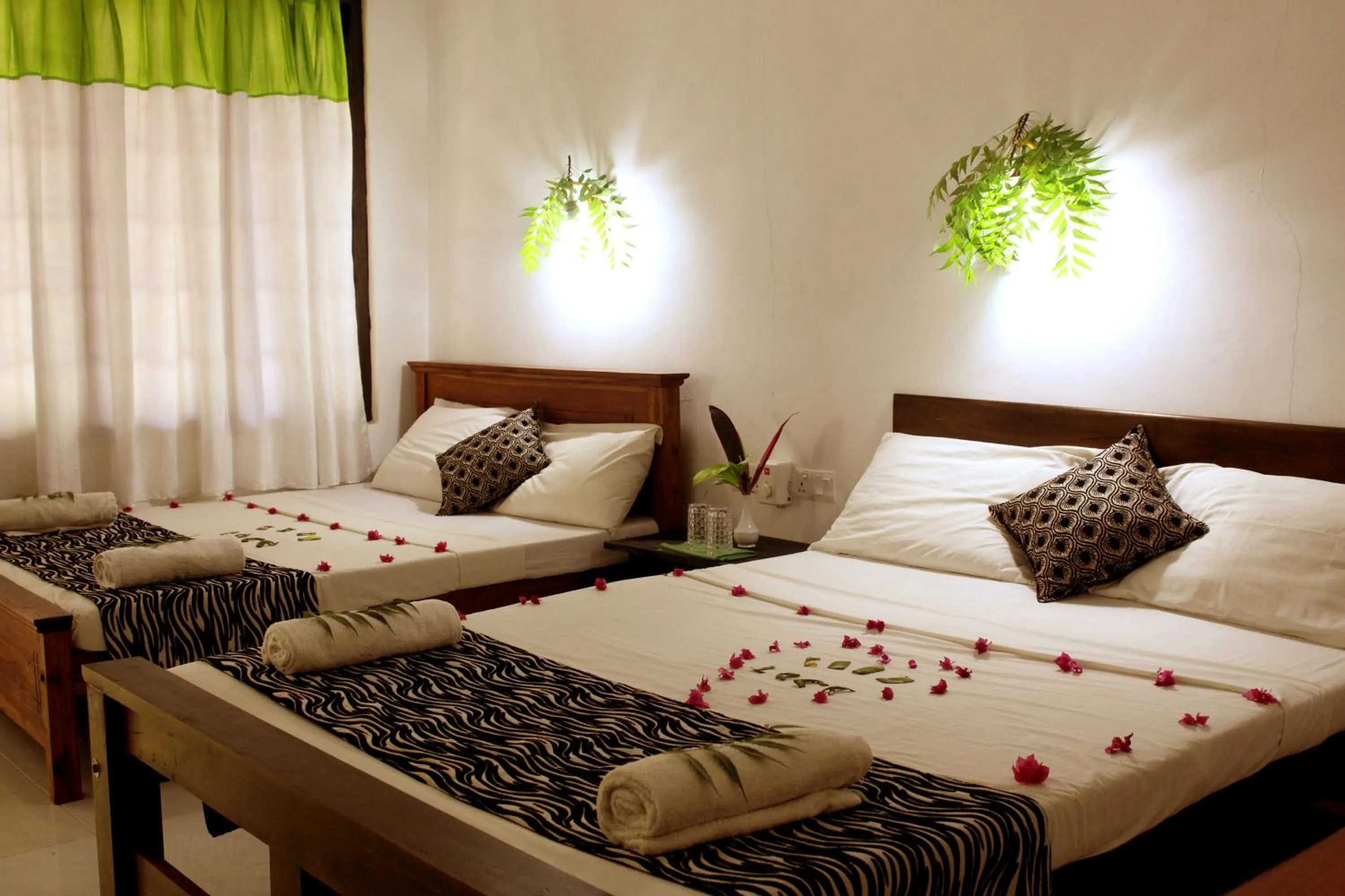 Bed in A4 Villa & Spa.