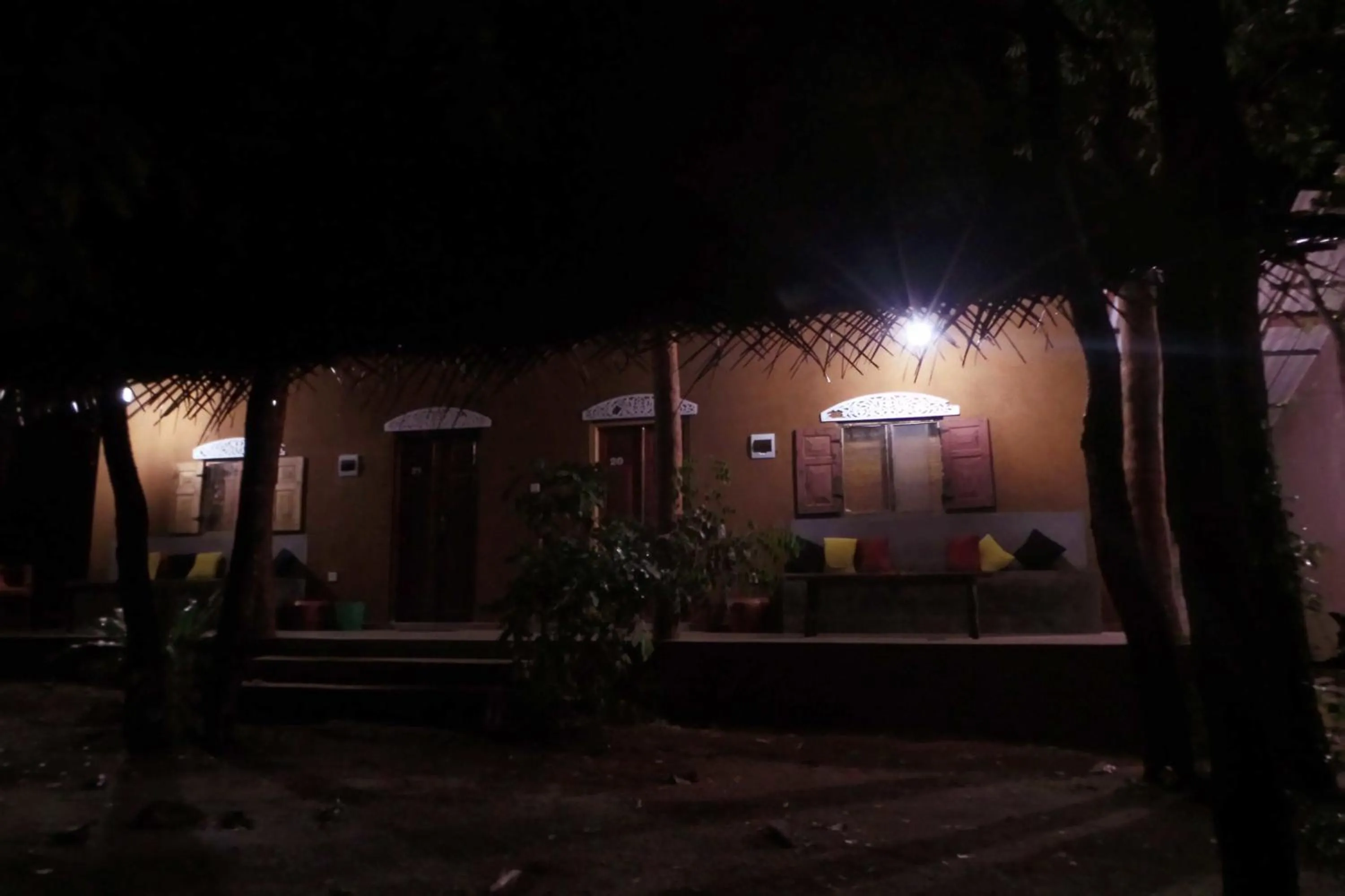 Patio in A4 Villa & Spa.