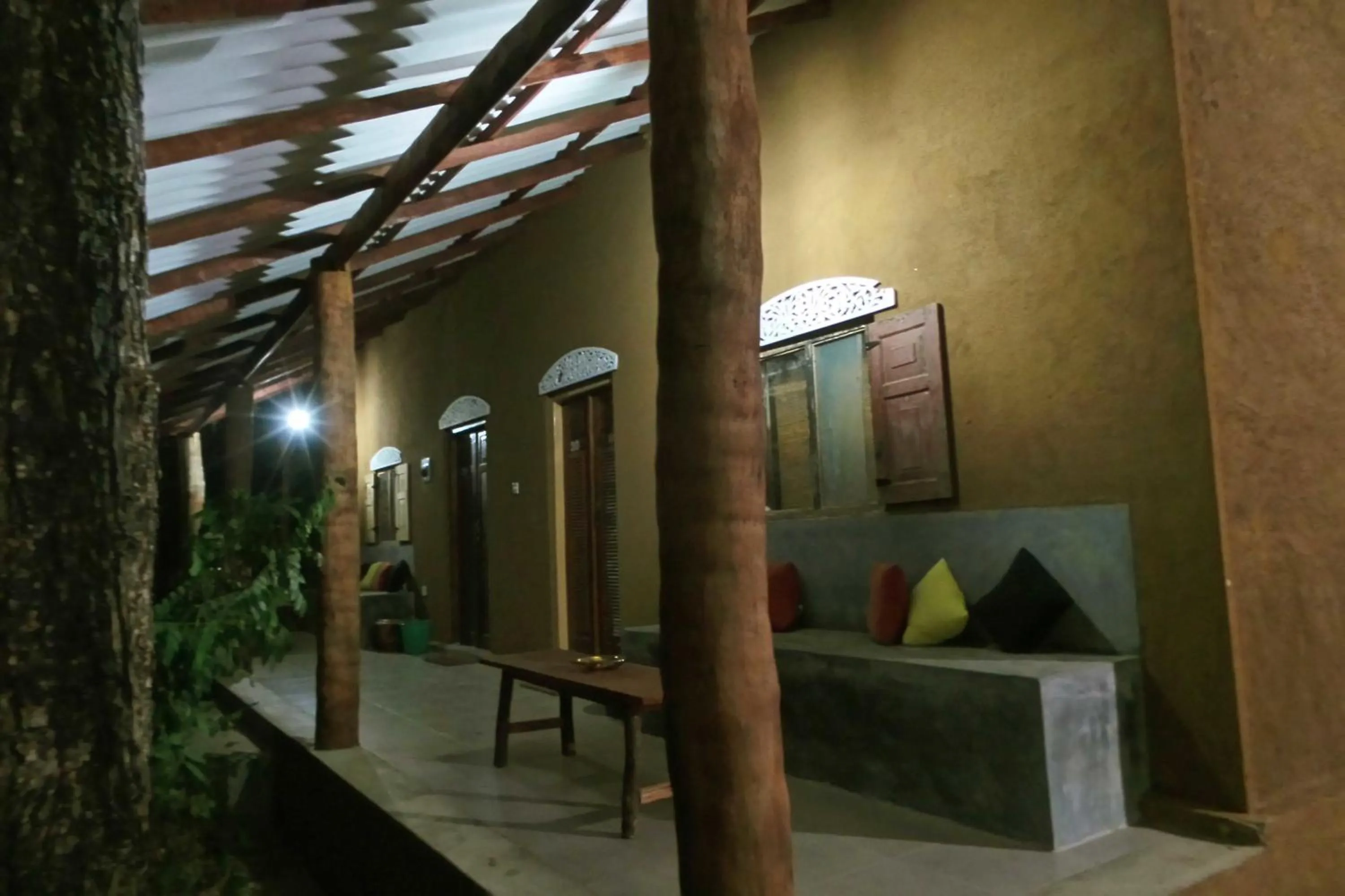 Patio in A4 Villa & Spa.