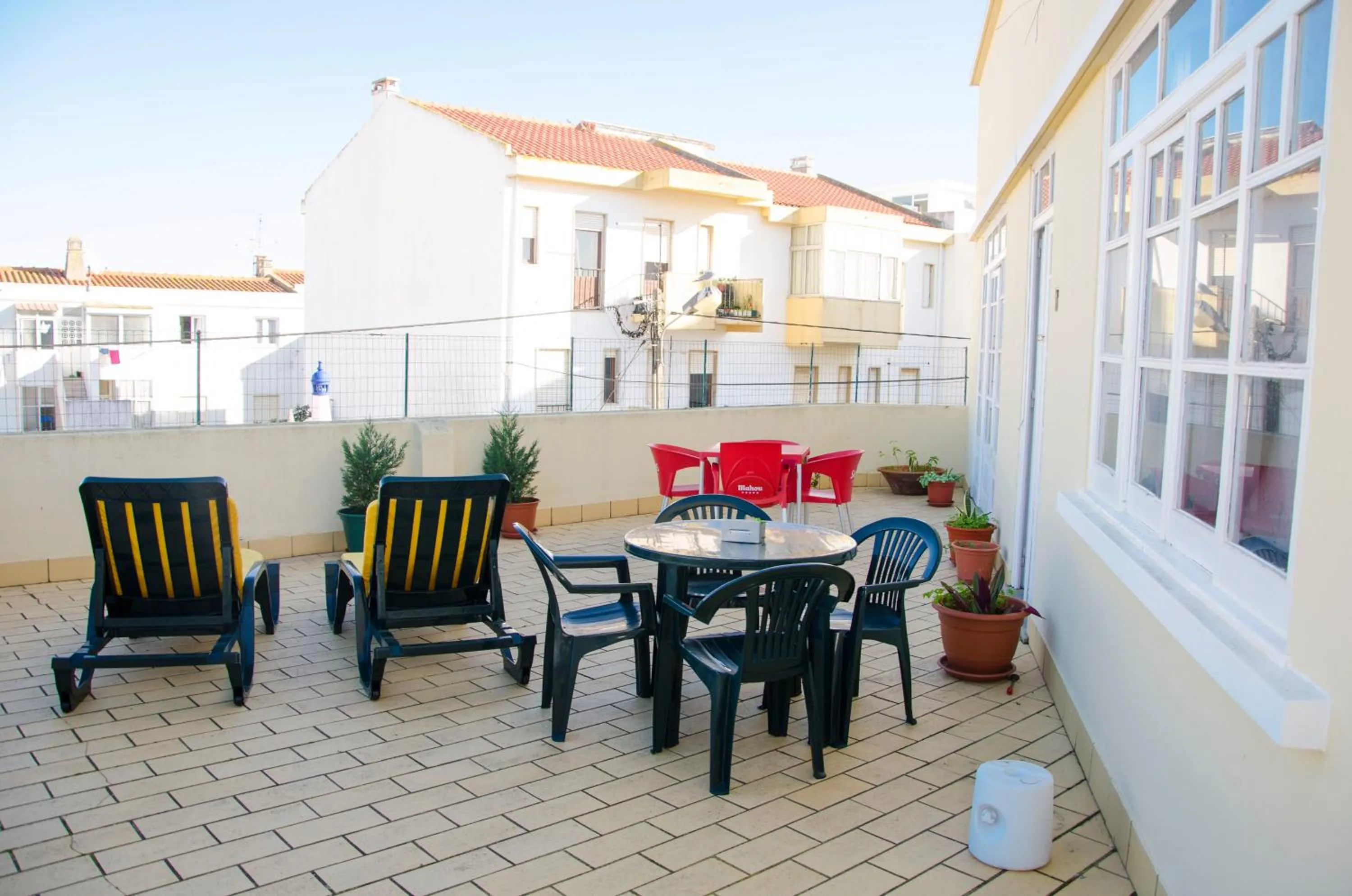 Balcony/Terrace in White Sun Hostel