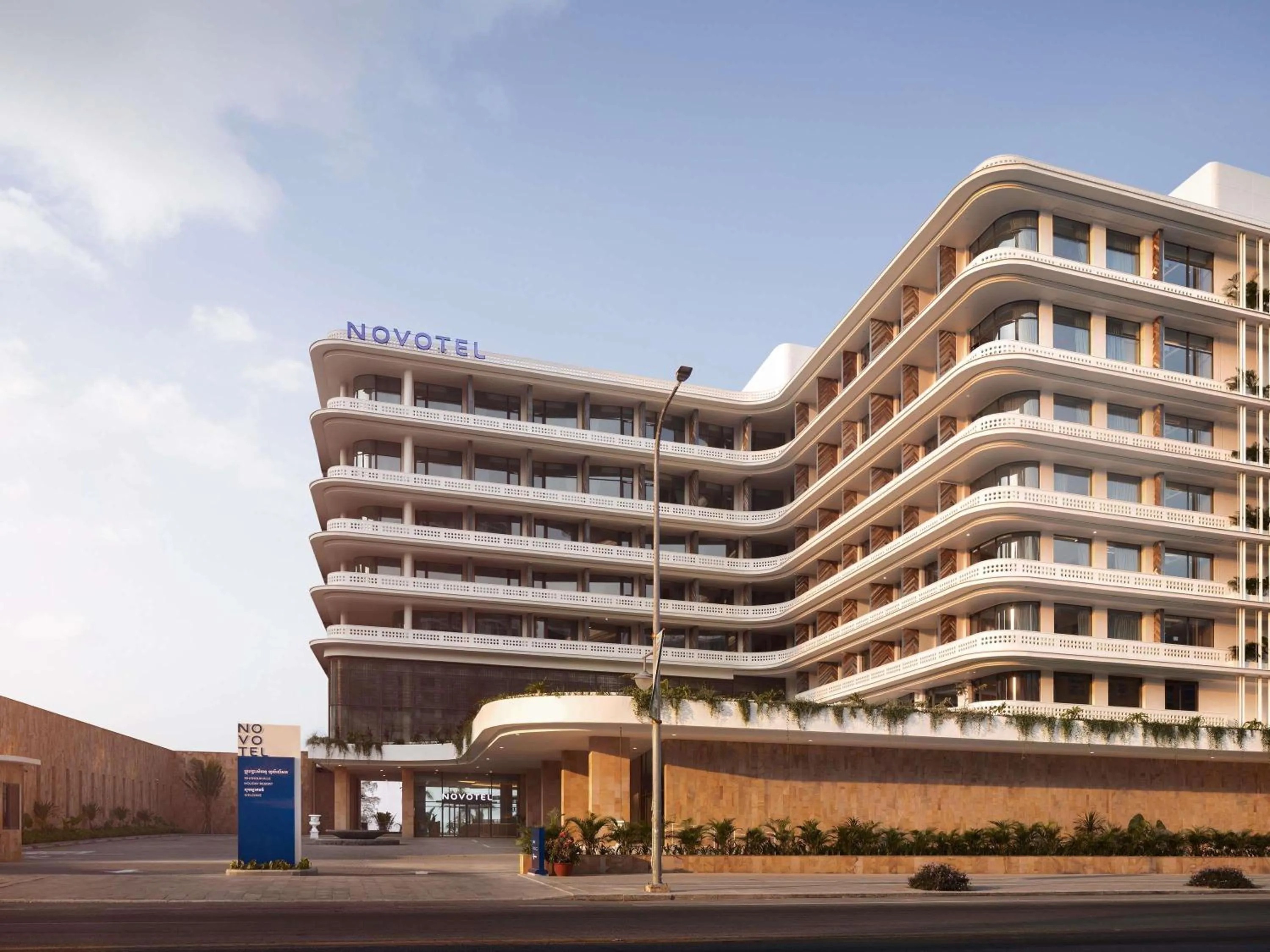 Property building in Novotel Sihanoukville Holiday Resort